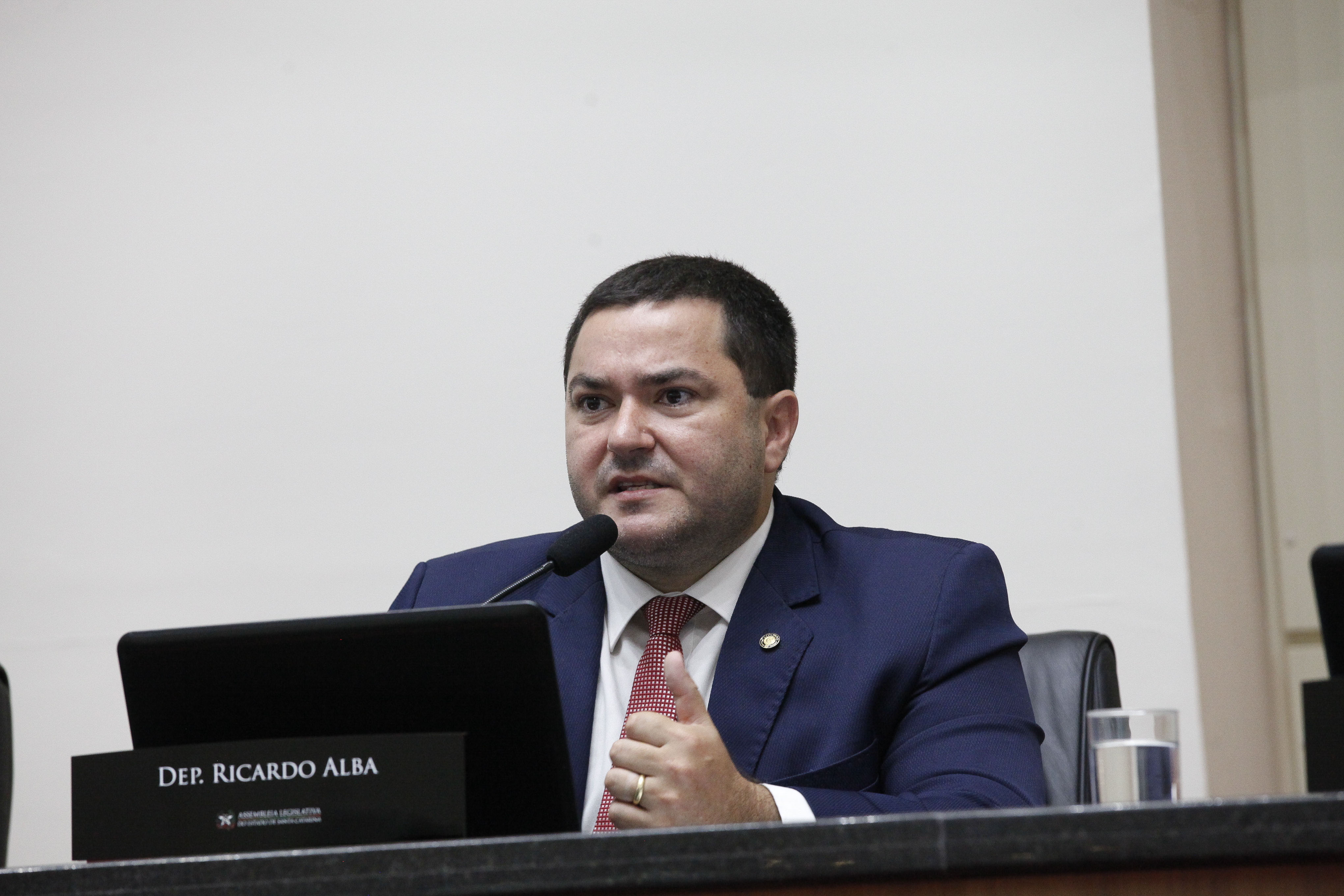 Deputado Ricardo Alba (PSL)