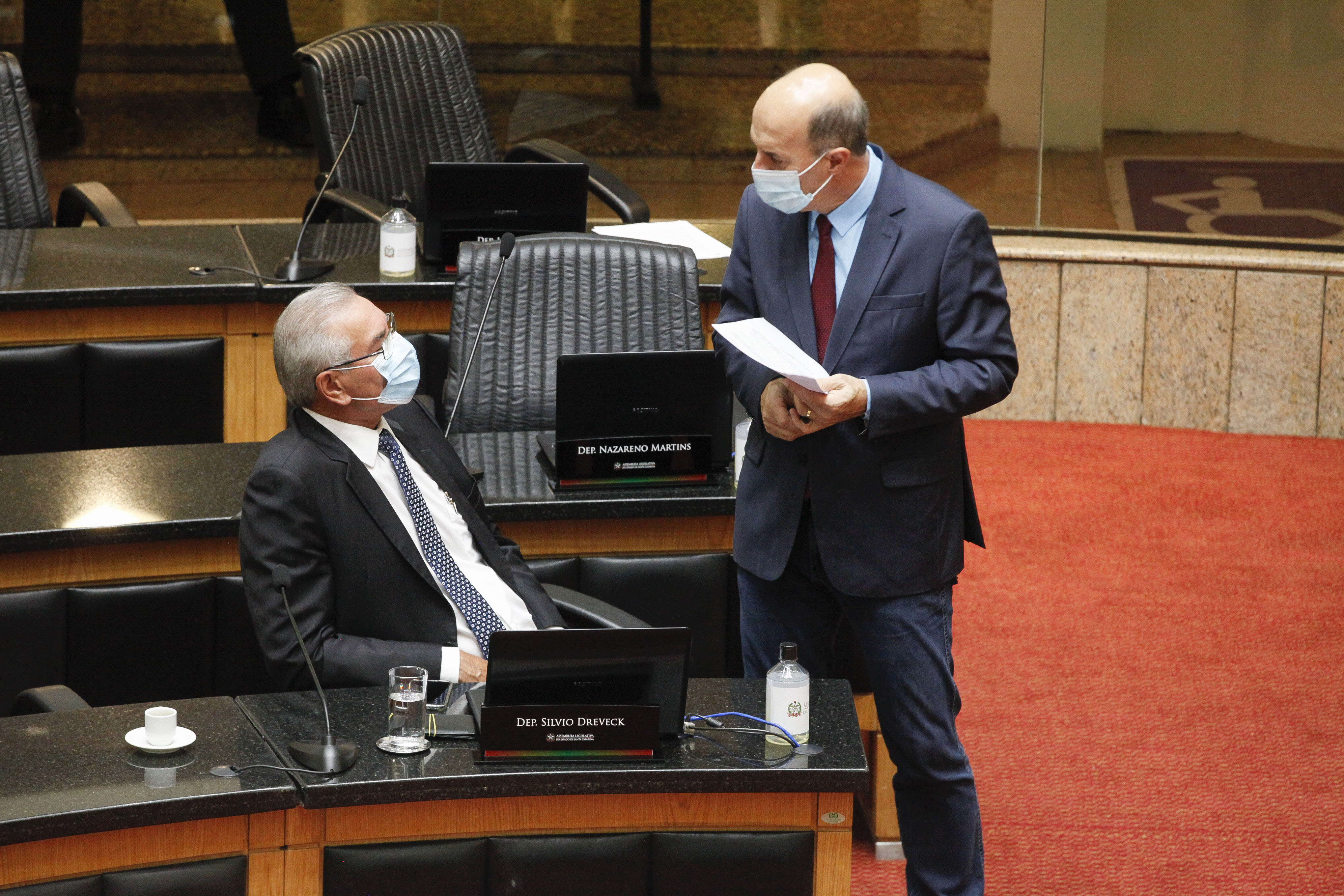 Deputado Silvio Dreveck (PP), Deputado José Milton Scheffer (PP)