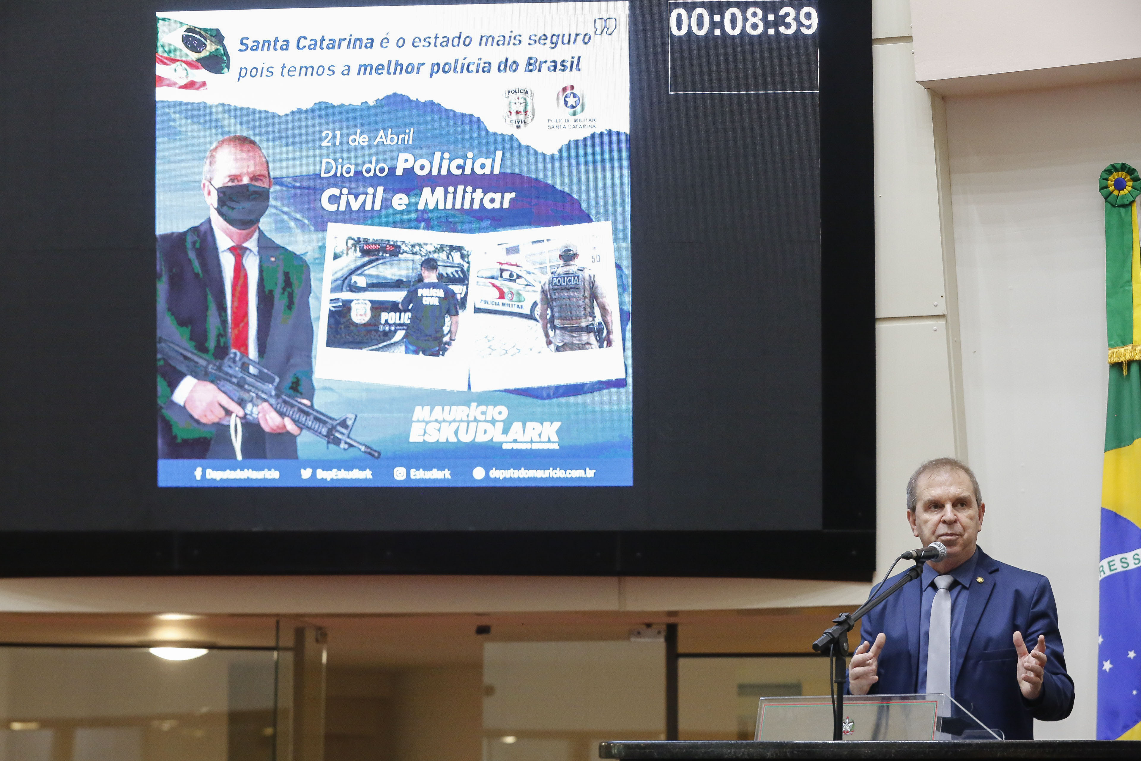 Deputado Maurício Eskudlark (PL)