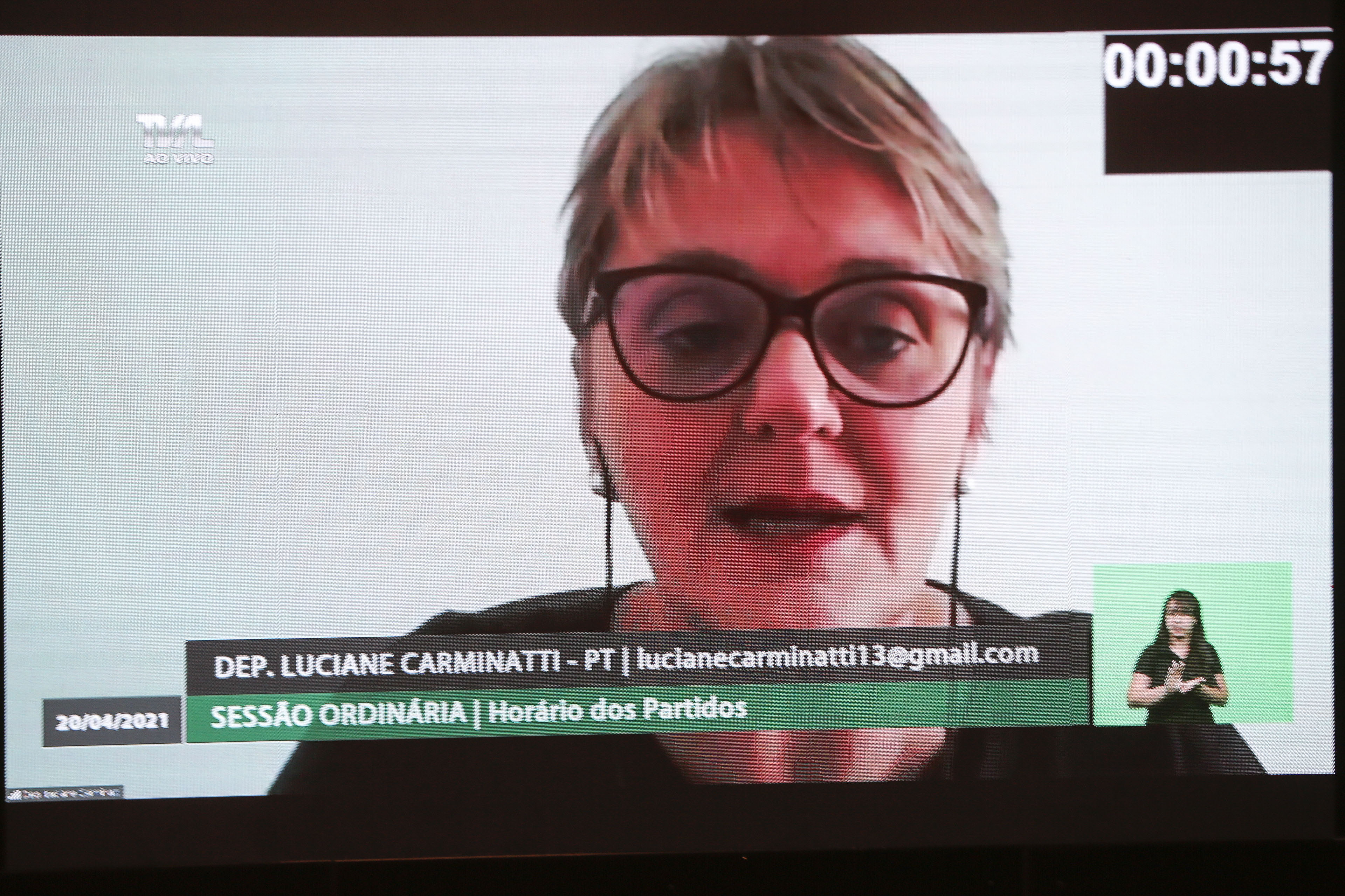 Deputada Luciane Carminatti (PT)