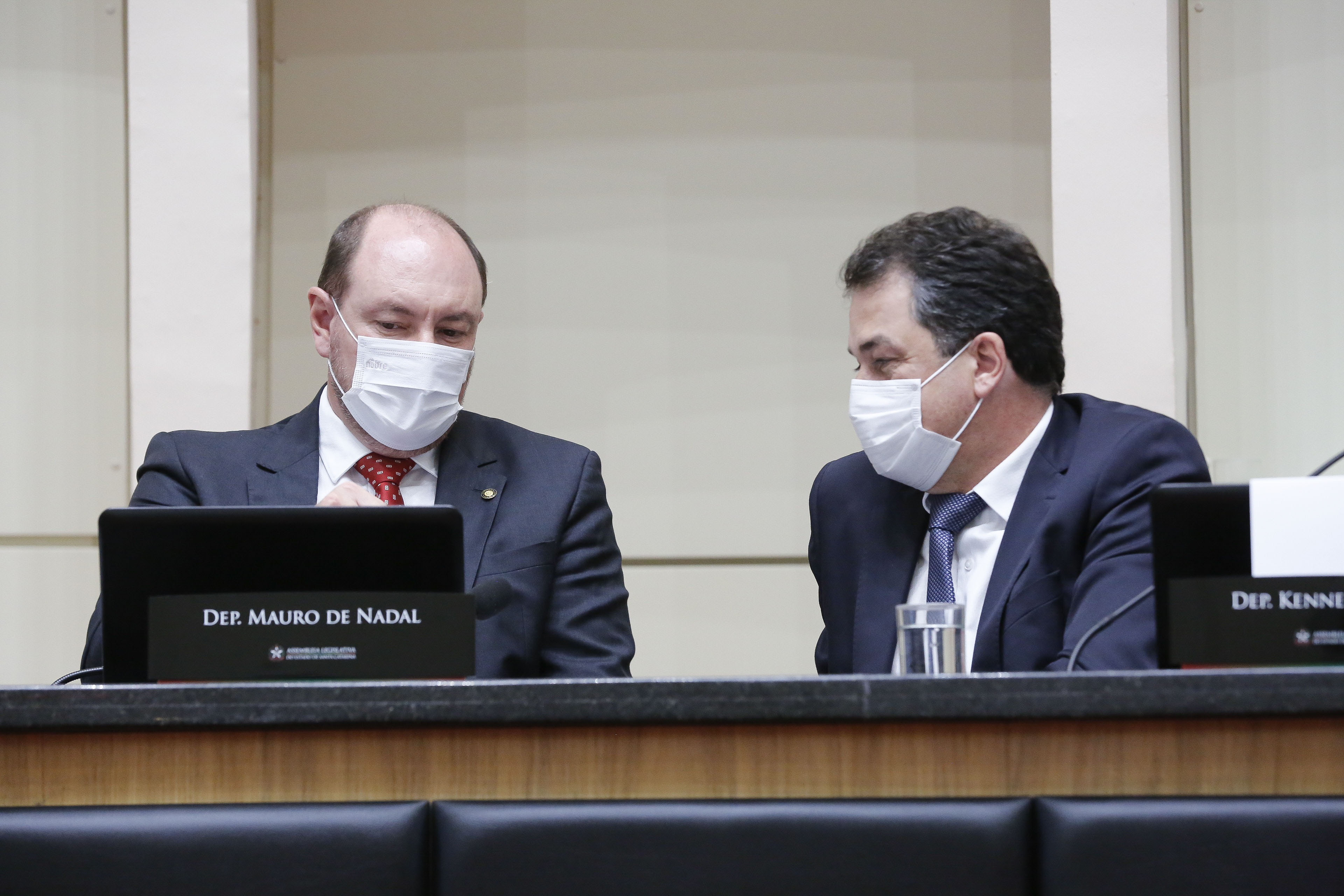 Deputado Mauro de Nadal (MDB), Deputado Rodrigo Minotto (PDT)