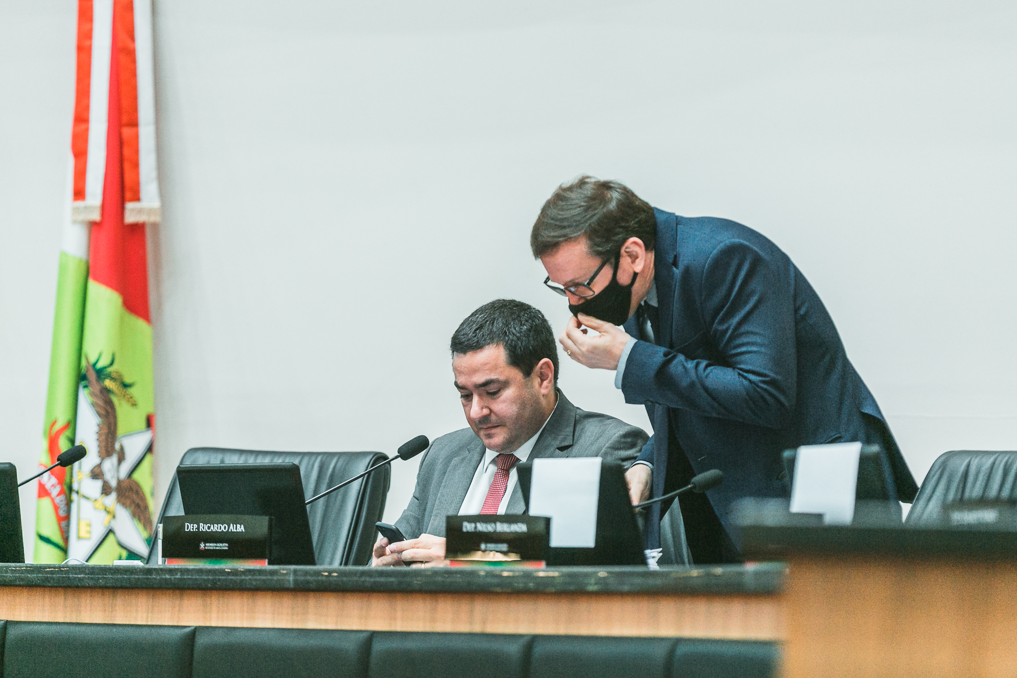Deputado Jair Miotto (PSC) - Deputado Ricardo Alba (PSL)