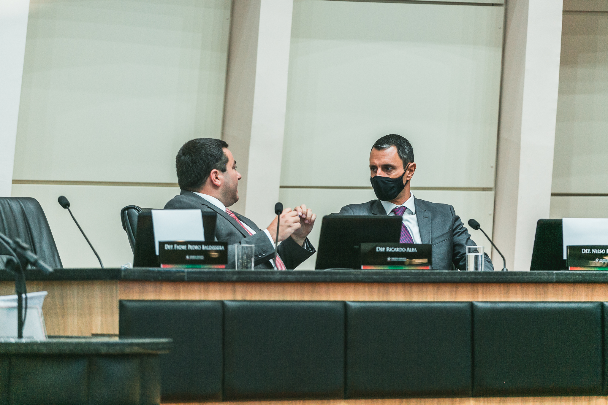 Deputado Ricardo Alba (PSL) - Deputado João Amin (PP)