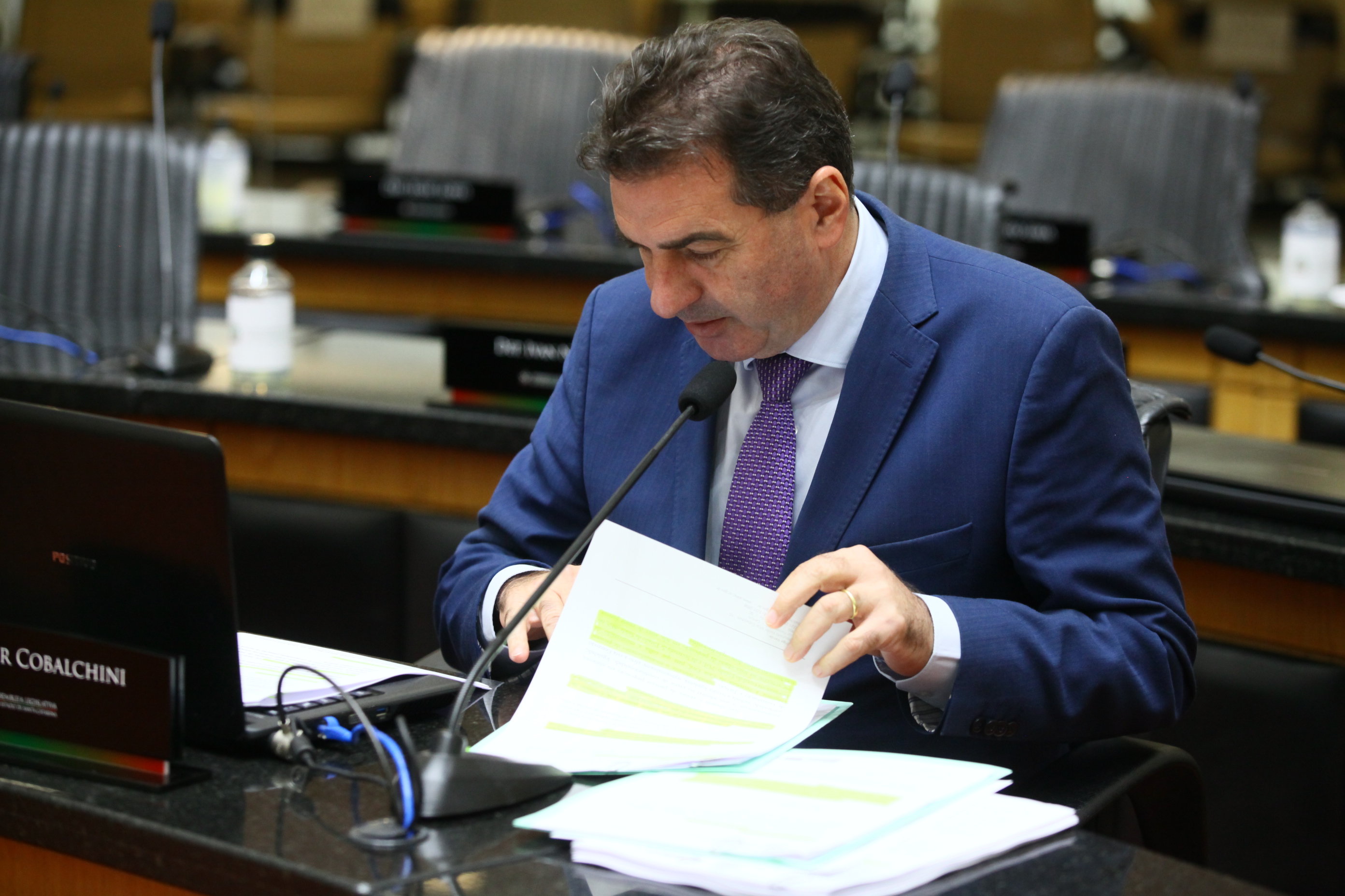 Comissão de Constituição e Justiça - Deputado Valdir Cobalchini (MDB)
