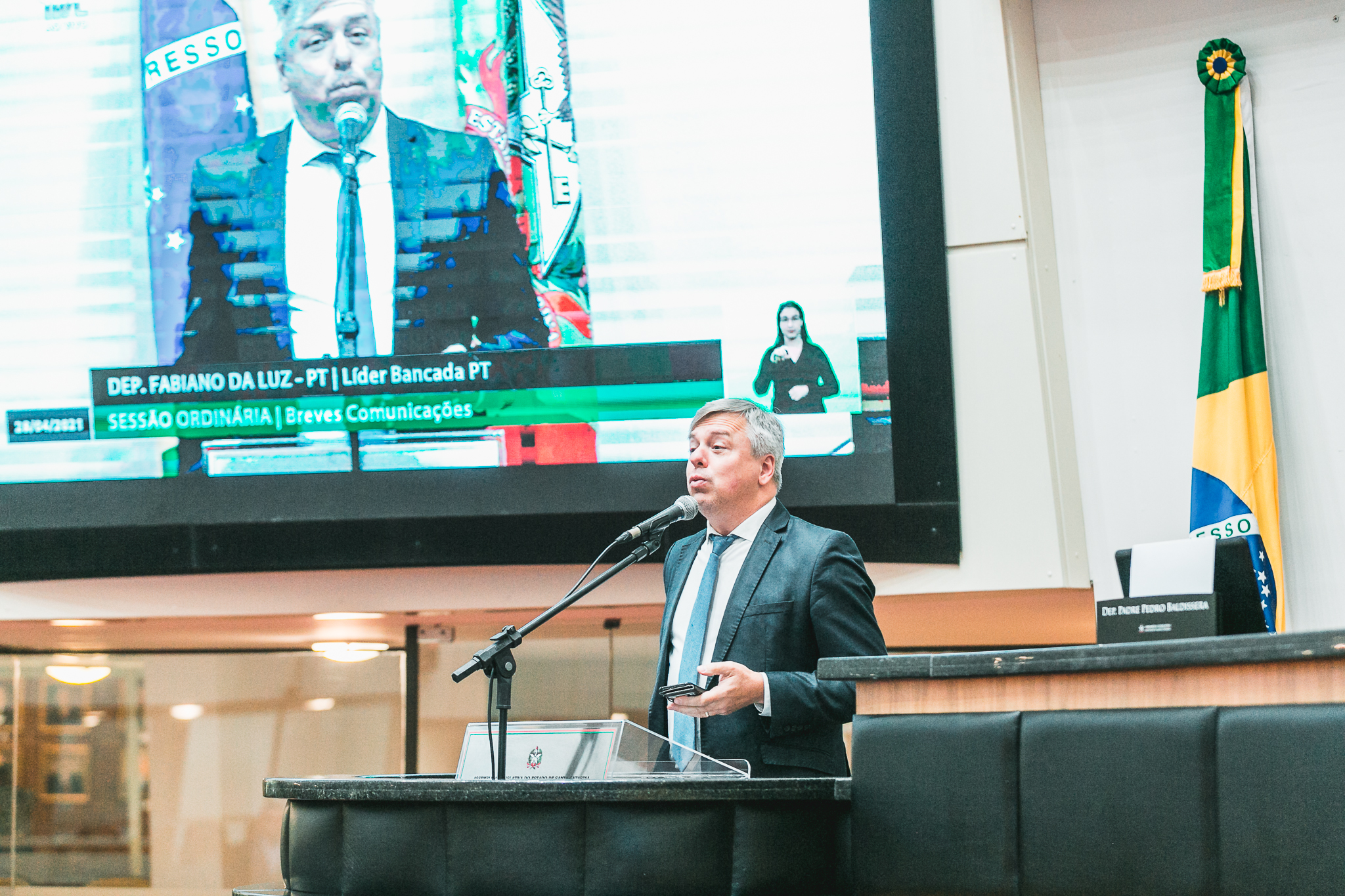 Deputado Fabiano da Luz (PT)