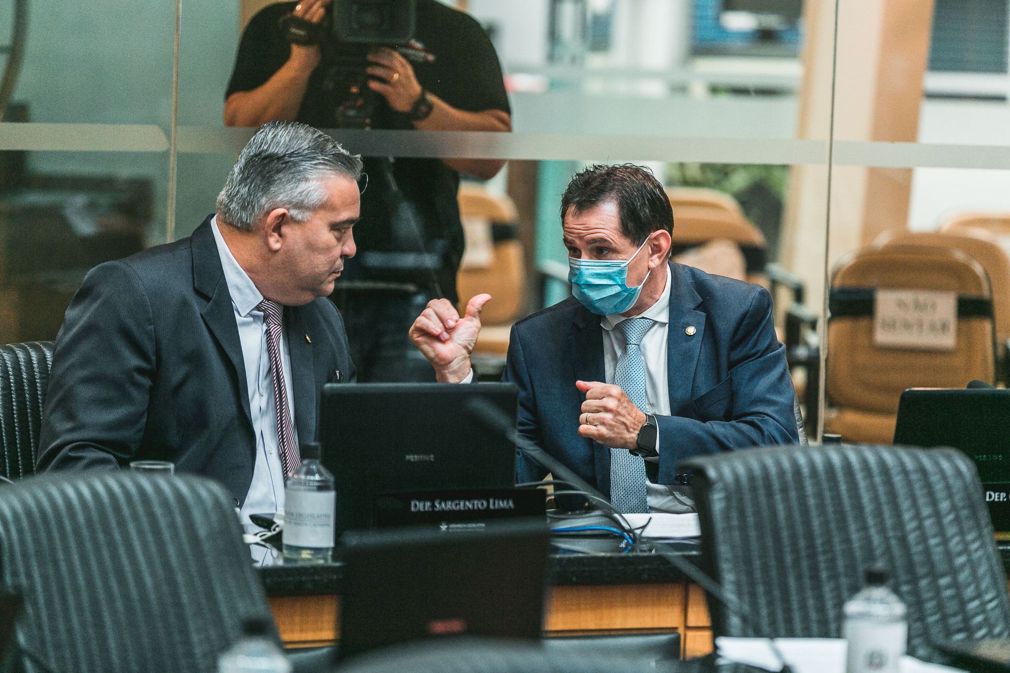 Deputado Coronel Onir Mocelin (PSL) - Deputado Sargento Lima(PL)