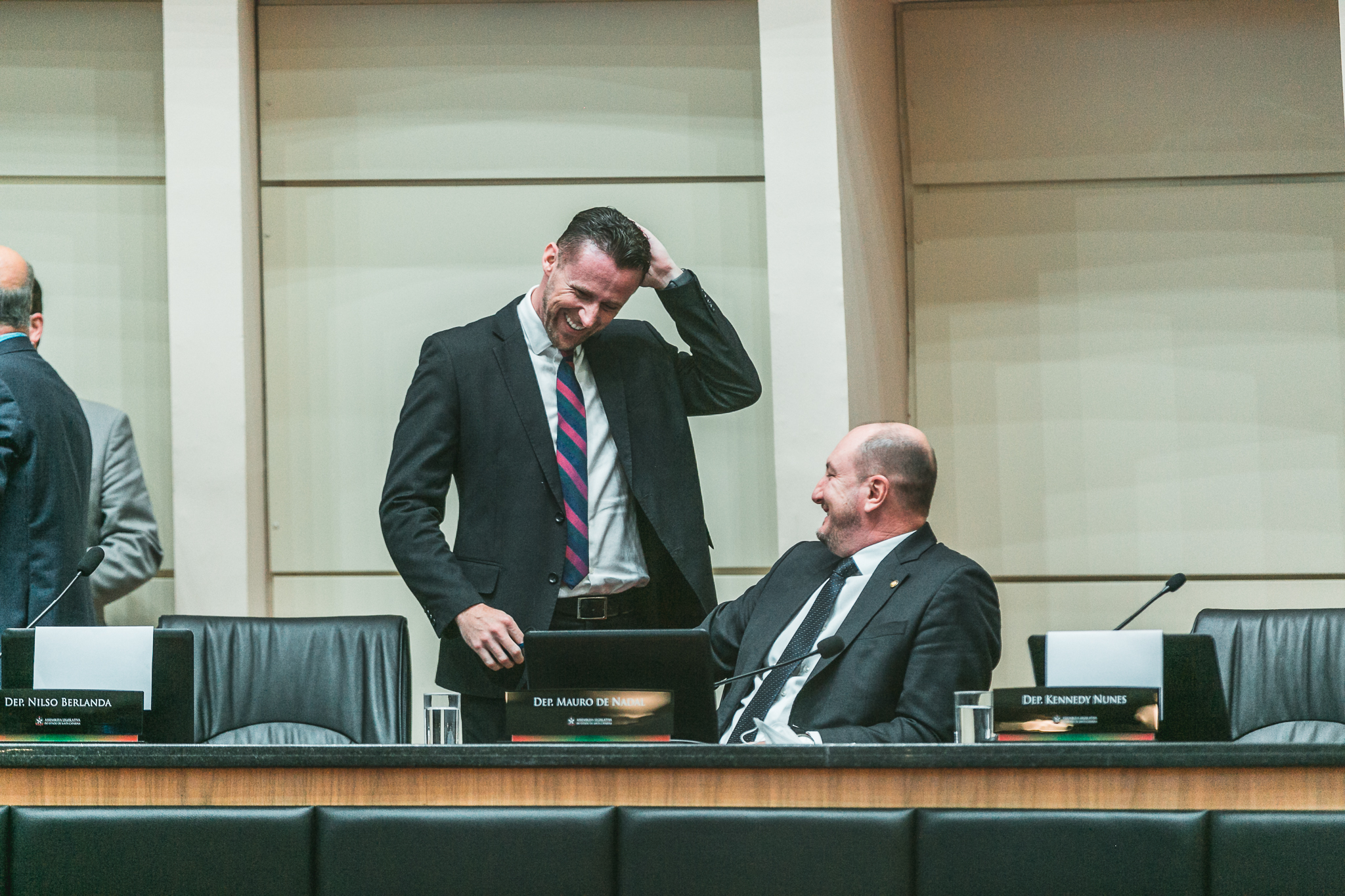 Deputado Mauro de Nadal (MDB) - Deputado Fernando Krelling (MDB)