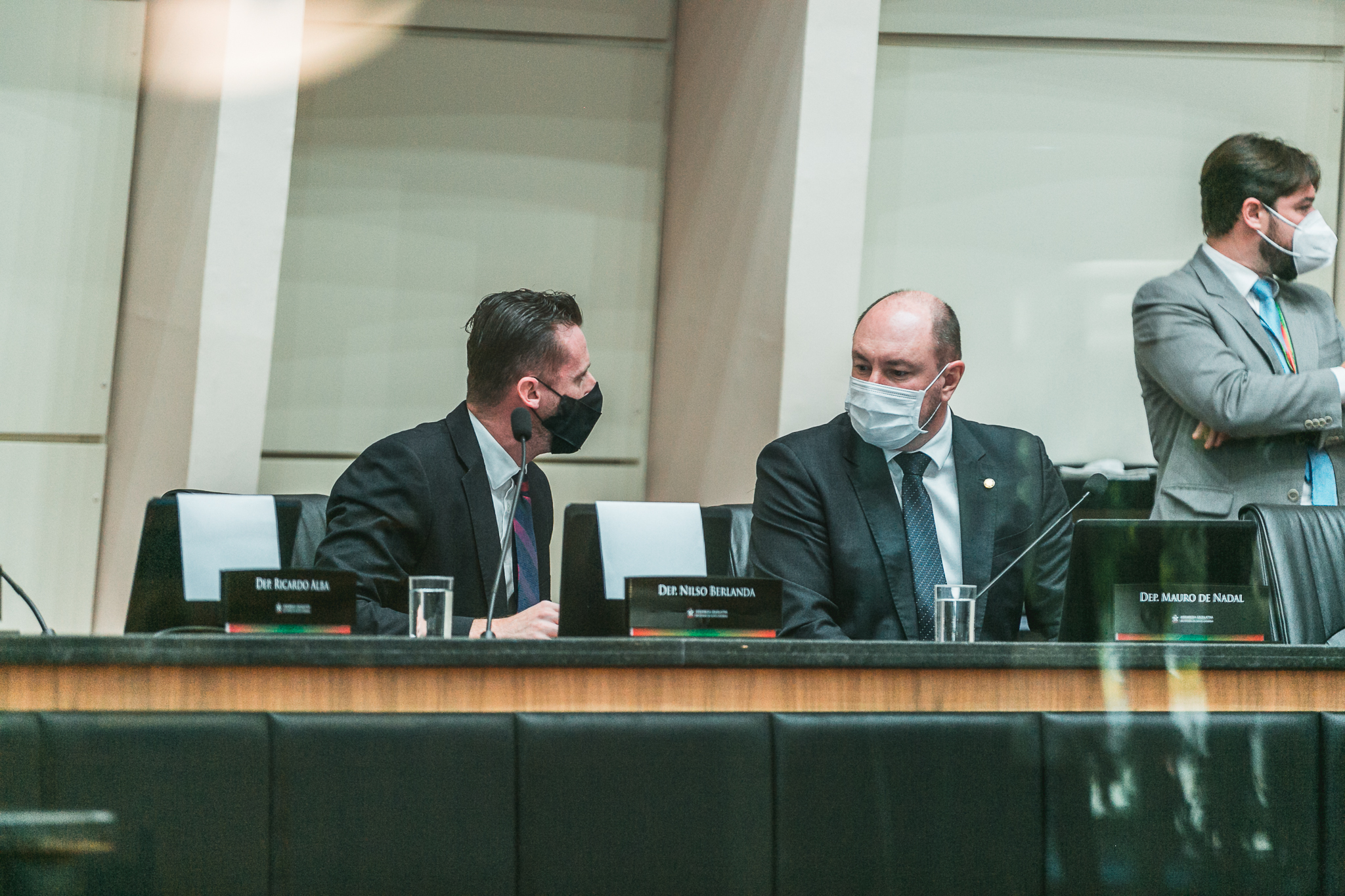 Deputado Mauro de Nadal (MDB) - Deputado Fernando Krelling (MDB)