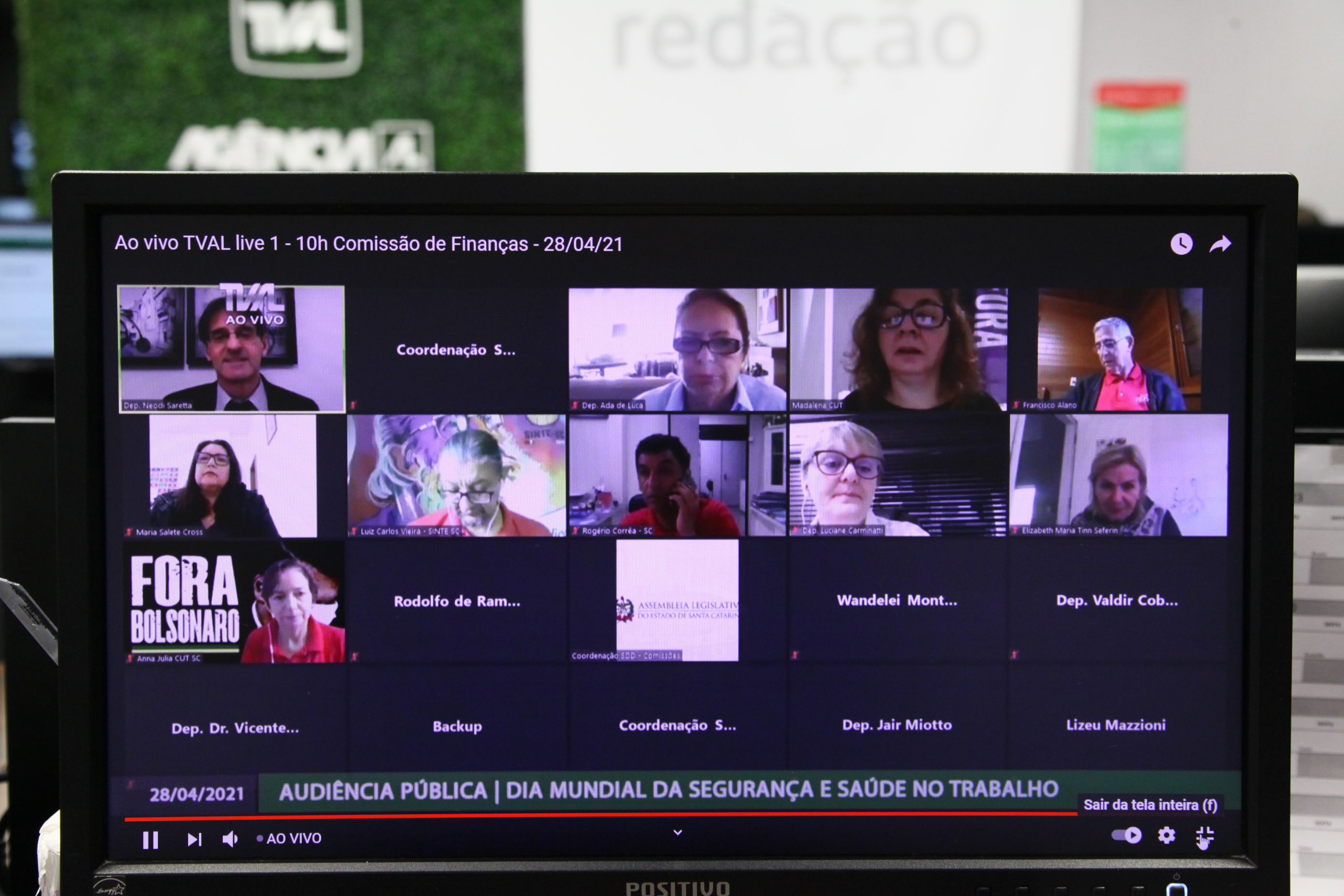Audiência Pública da Comissão de Saúde - Segurança do Trabalhador