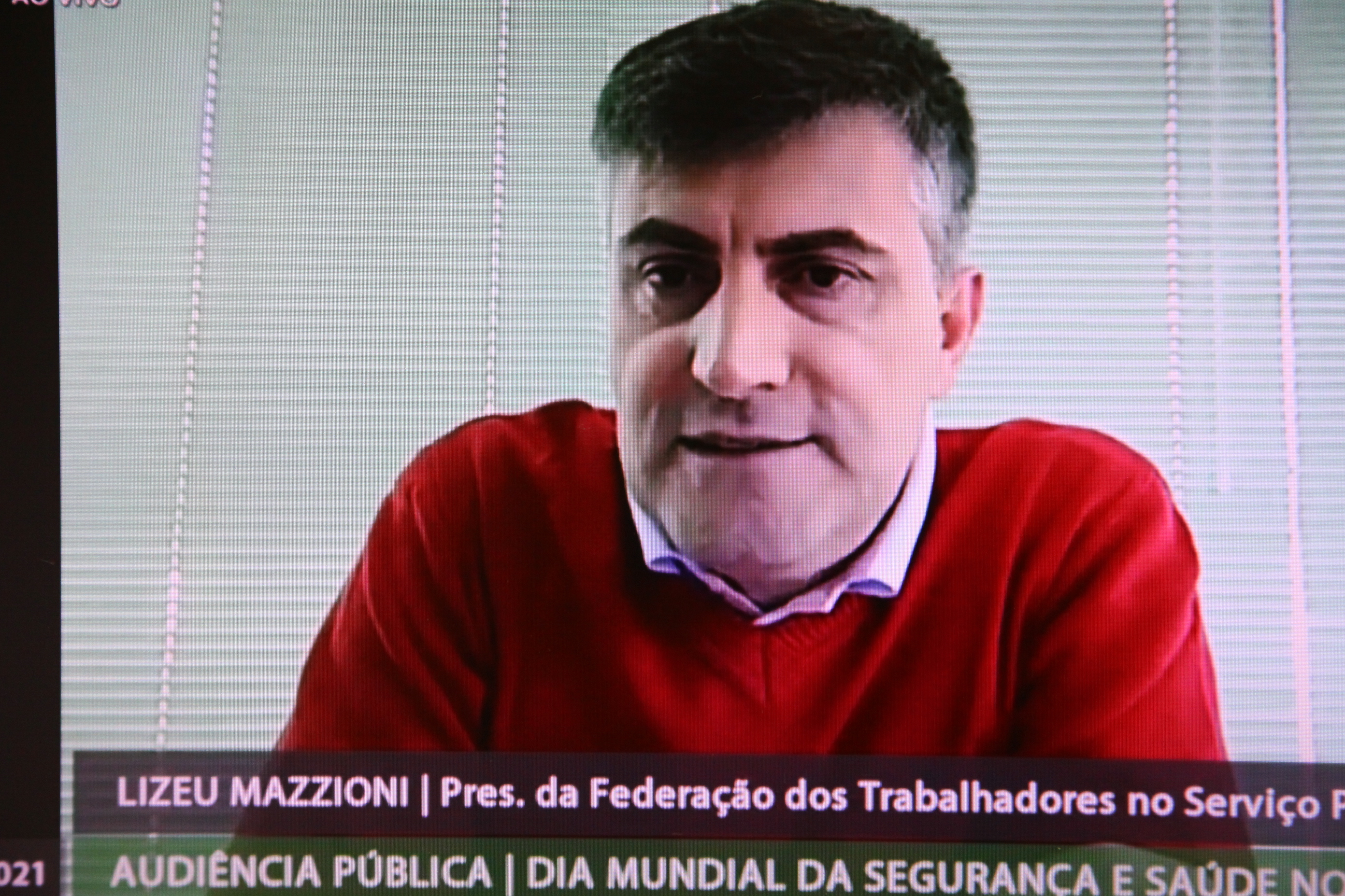 Audiência Pública da Comissão de Saúde - Segurança do Trabalhador - Lizeu Mazzioni