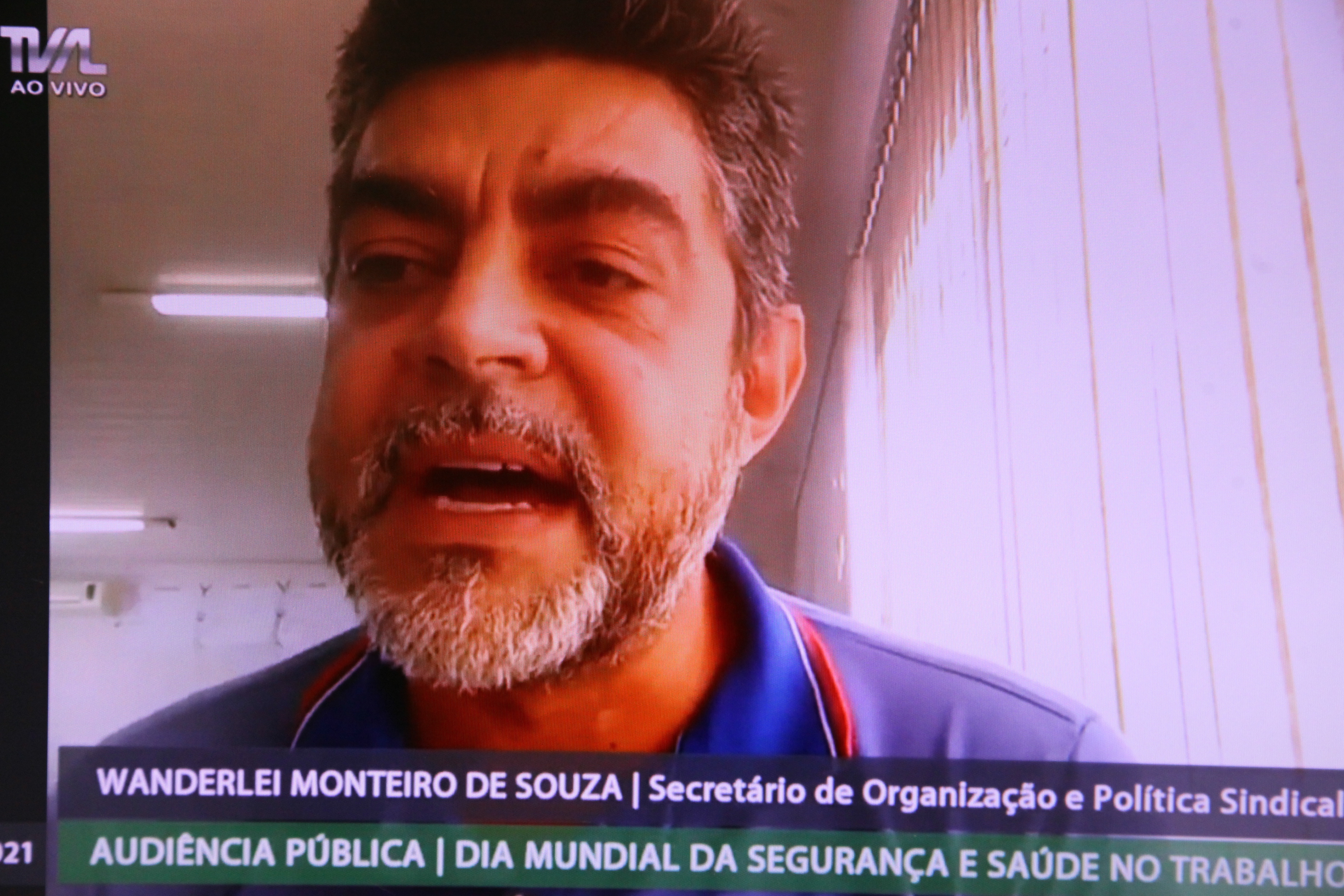 Audiência Pública da Comissão de Saúde - Segurança do Trabalhador - Wanderlei Monteiro de Souza