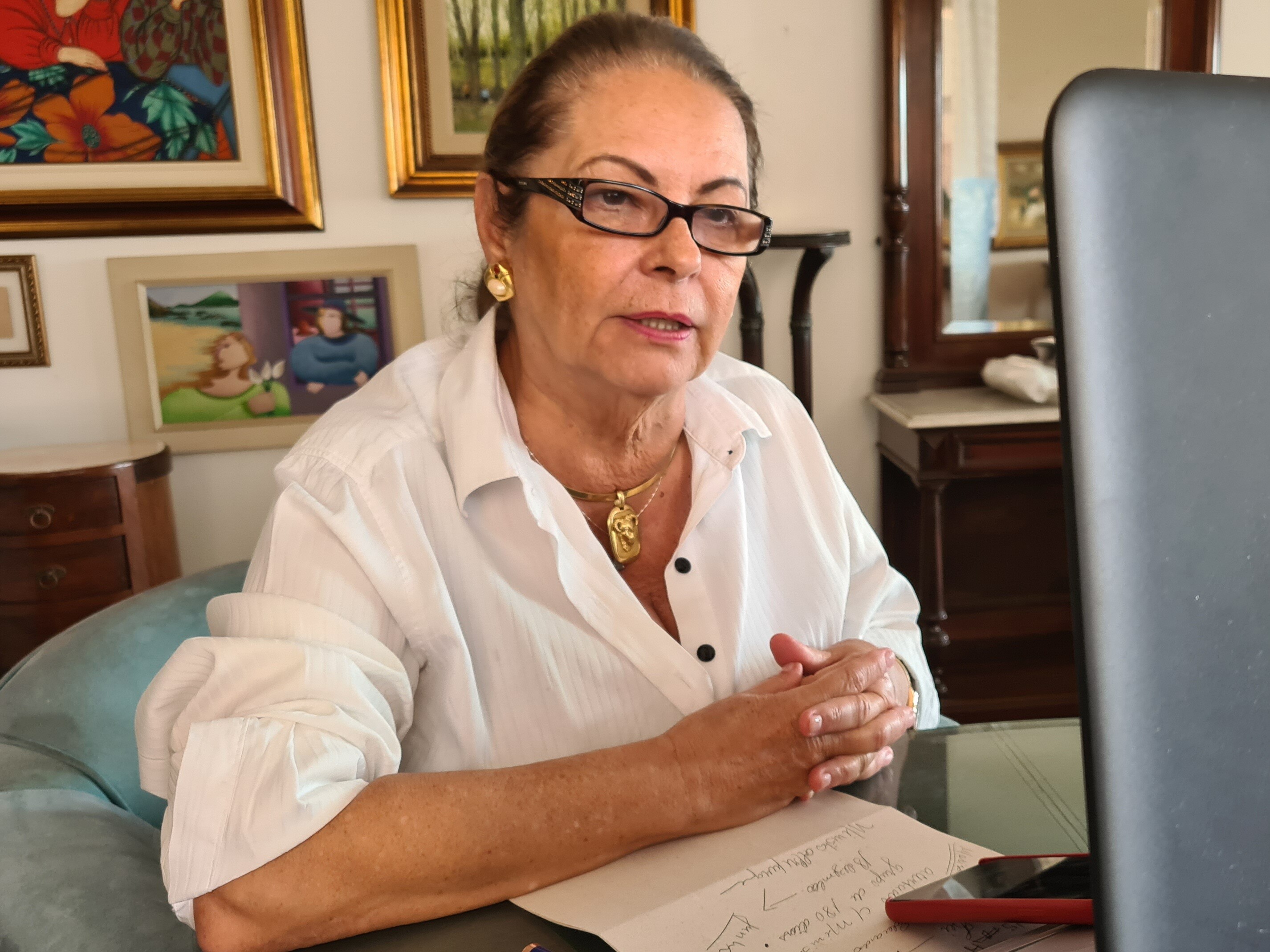 A reunião, convocada por Ada de Luca, apresentou alternativas contra o fechamento da usina Jorge Lacerda. Foto: assessoria parlamnentar.