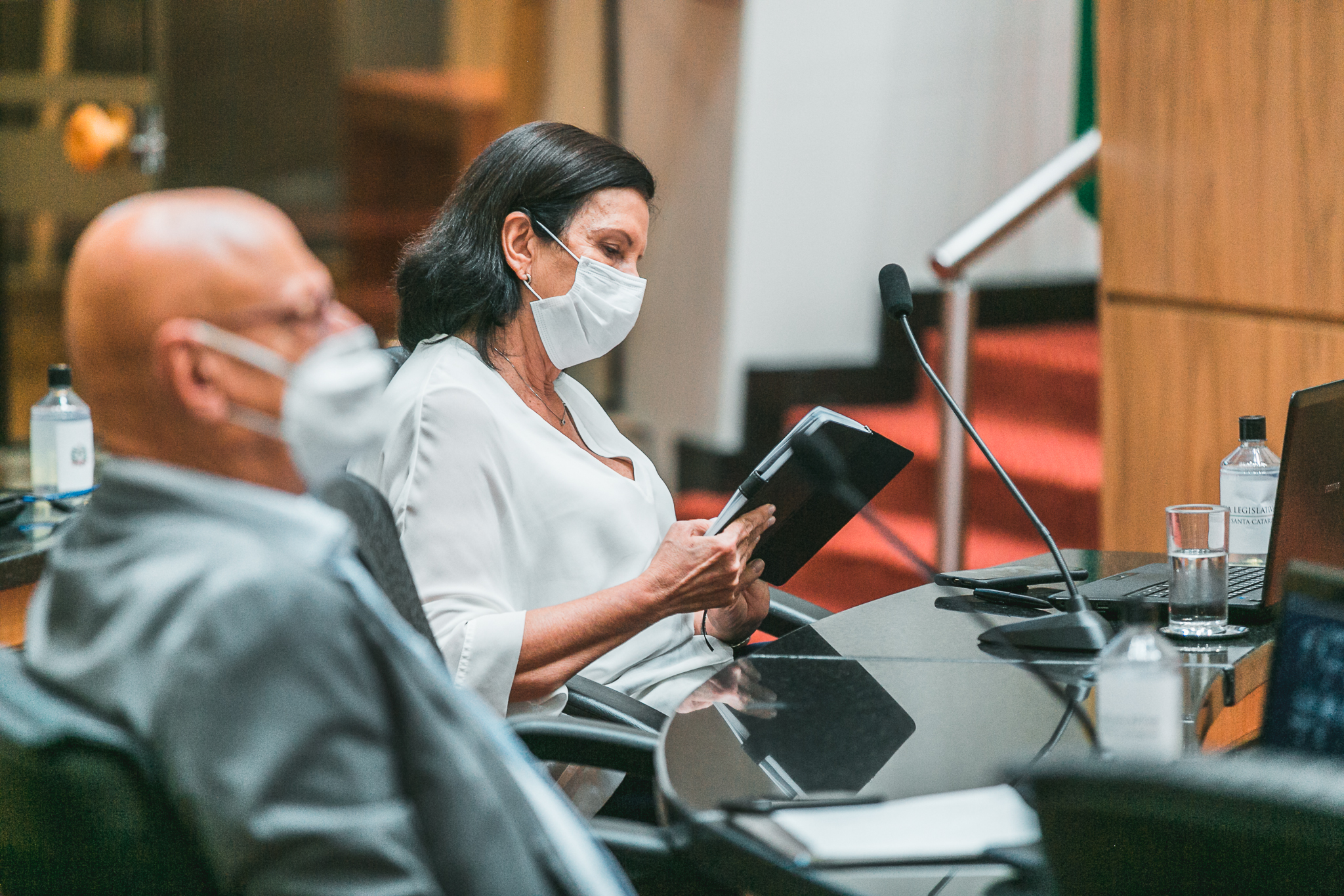 Deputada Federal Ângela Amin (PP) - Senador Esperidião Amin (PP)