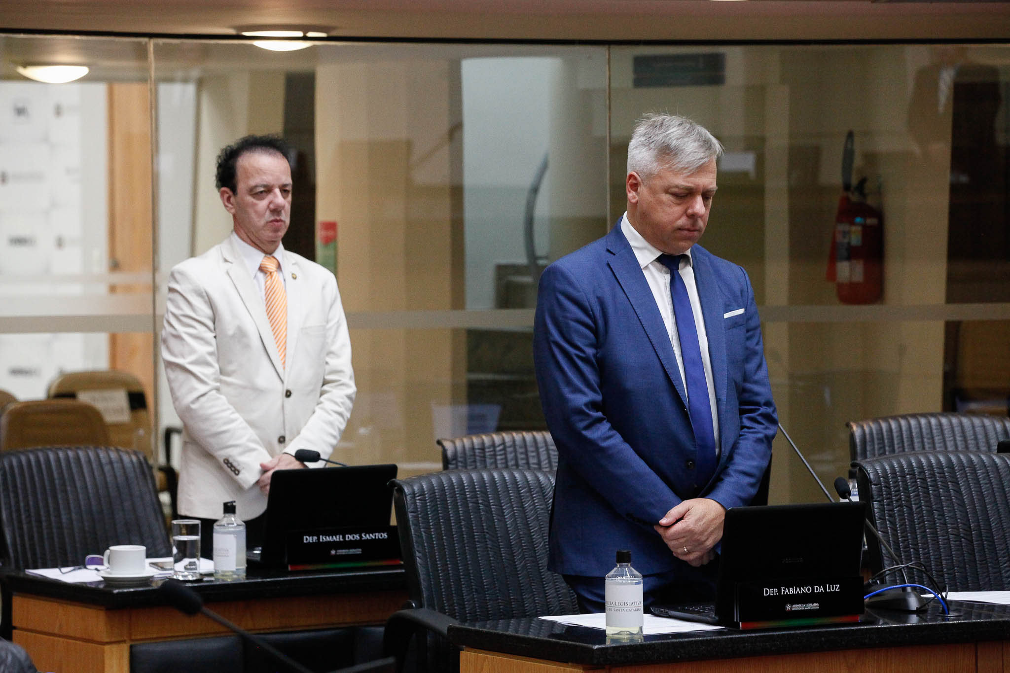 Deputado Ismael Santos (PSD), Deputado Fabiano da Luz (PT)