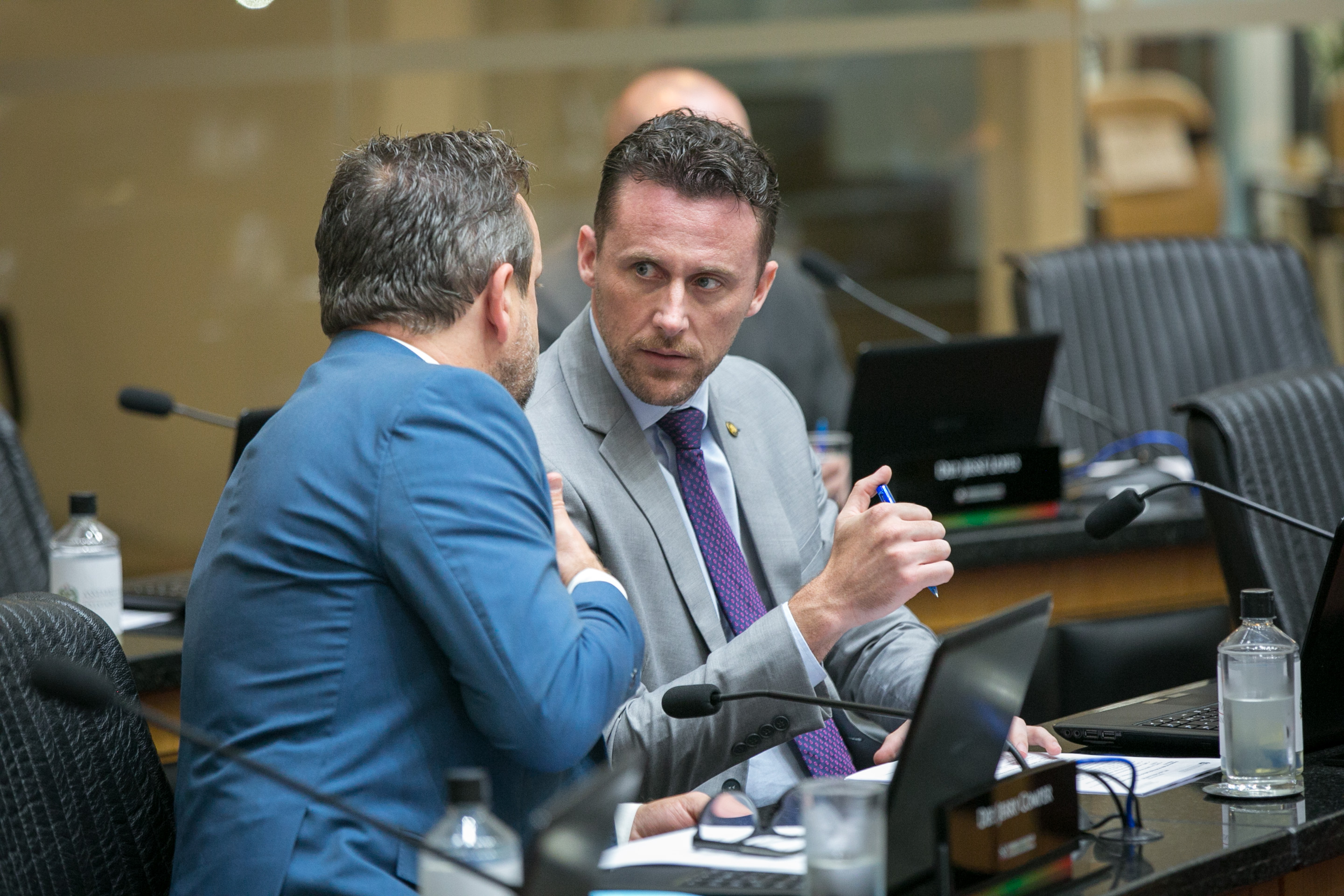 Deputado Jerry Comper (MDB) e Deputado Fernando Krelling (MDB)