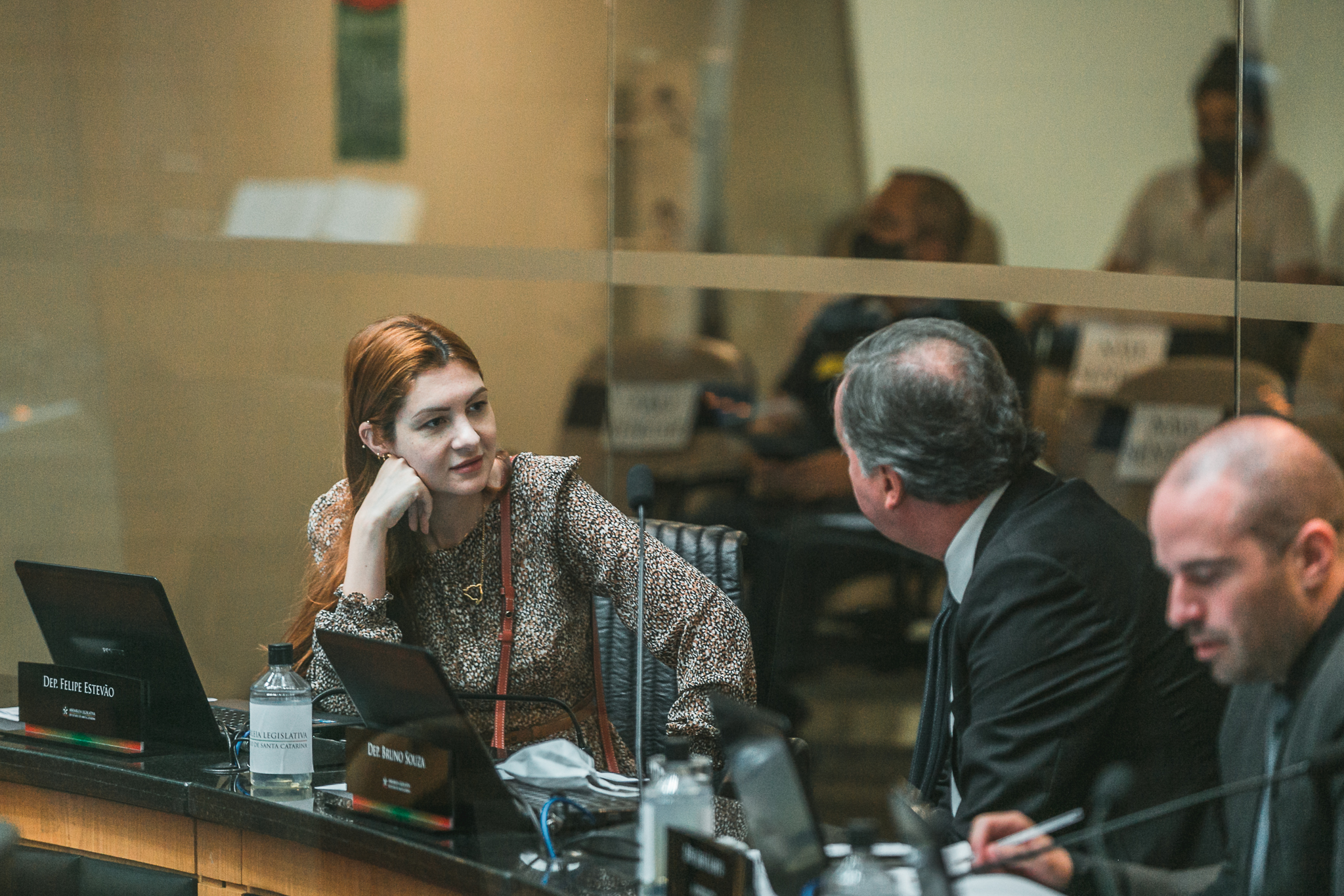 Deputada Ana Caroline Campagnolo (PSL) - Deputado Kennedy Nunes (PSD)