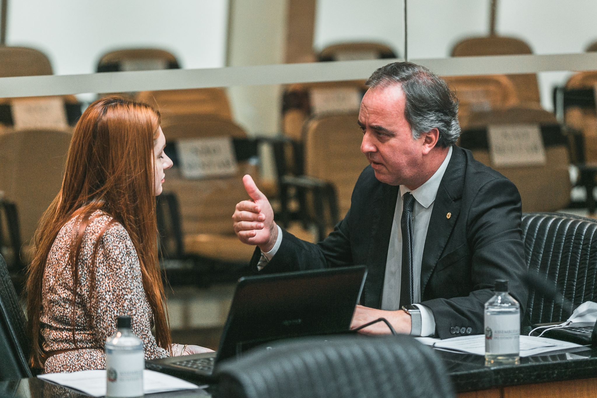 Deputada Ana Caroline Campagnolo (PSL) - Deputado Kennedy Nunes (PSD)