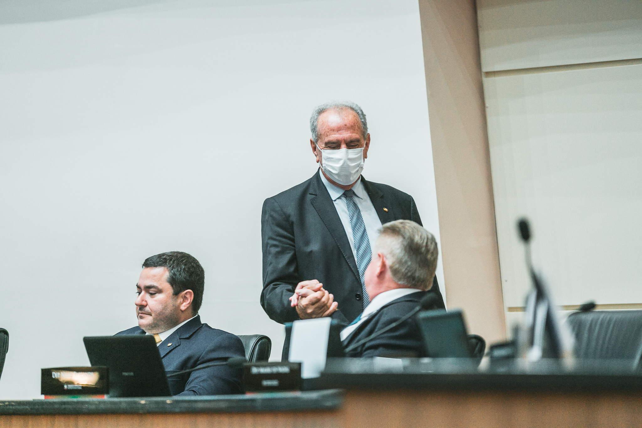 Deputado Nazareno Martins (PSB) - Deputado Nilso Berlanda (PL)