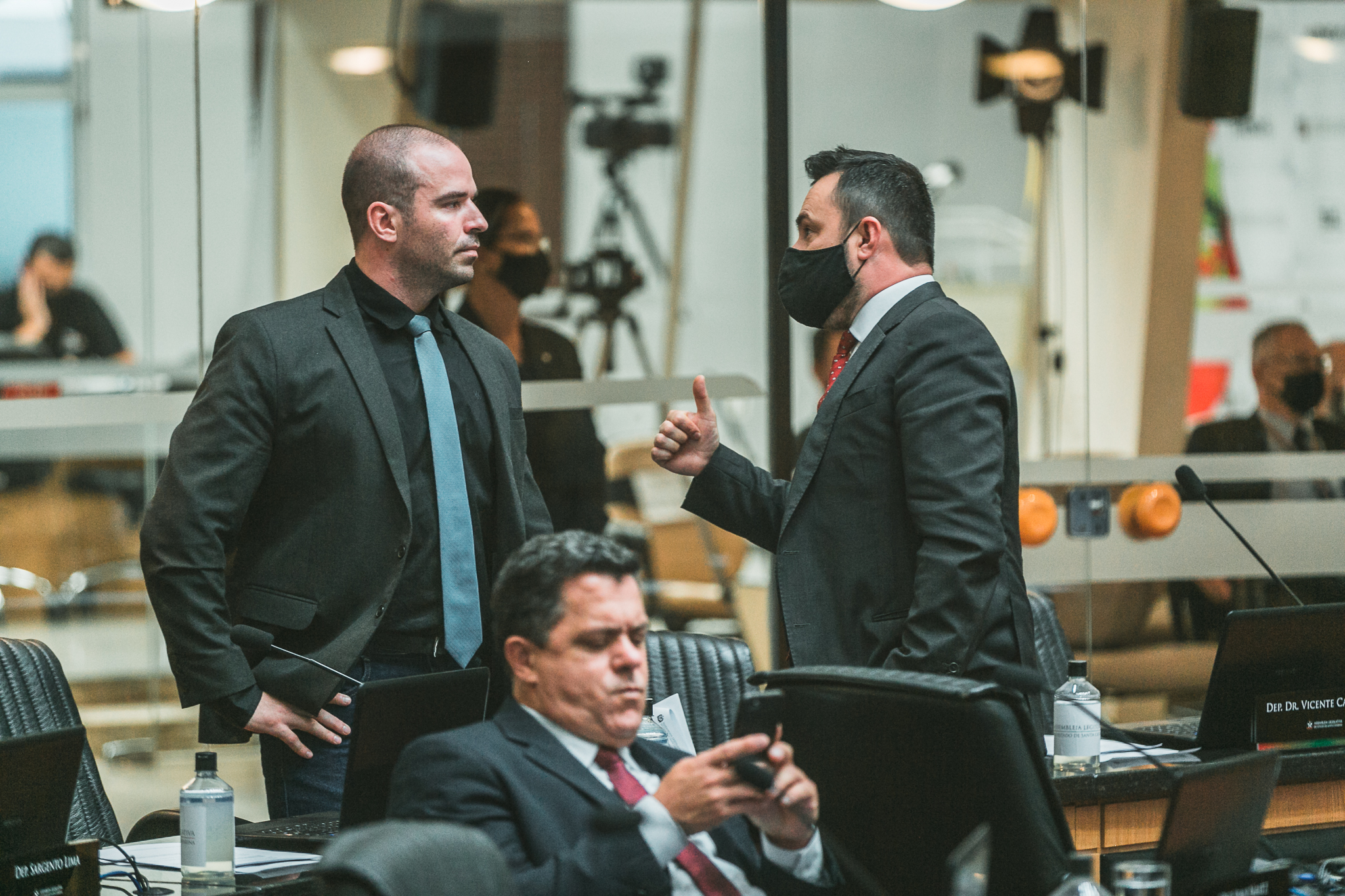 Deputado Jessé Lopes (PSL) -  Deputado Marcius Machado (PL)