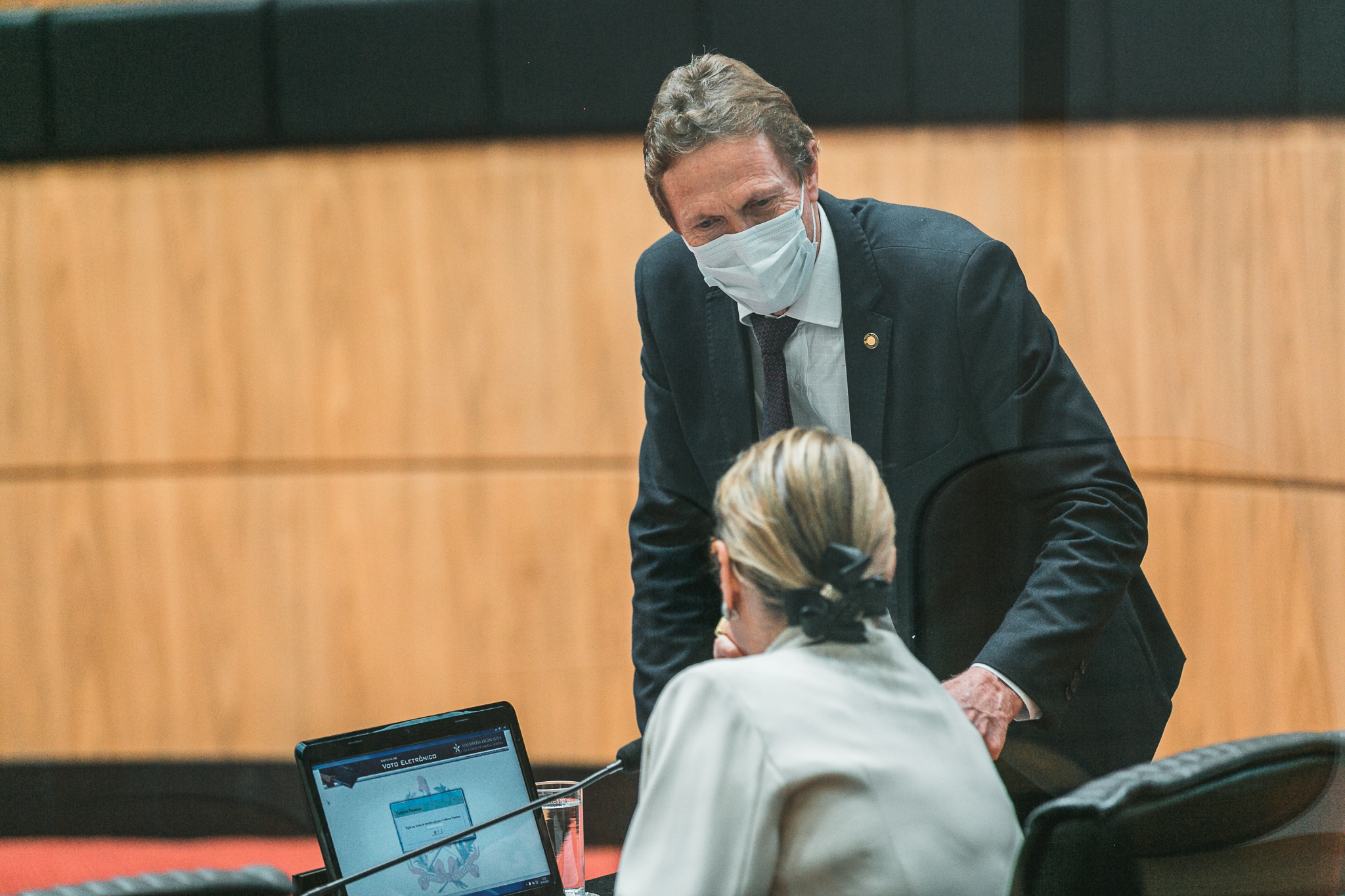 Deputado Volnei Weber (MDB) - Deputada Ada Faraco de Luca (MDB)