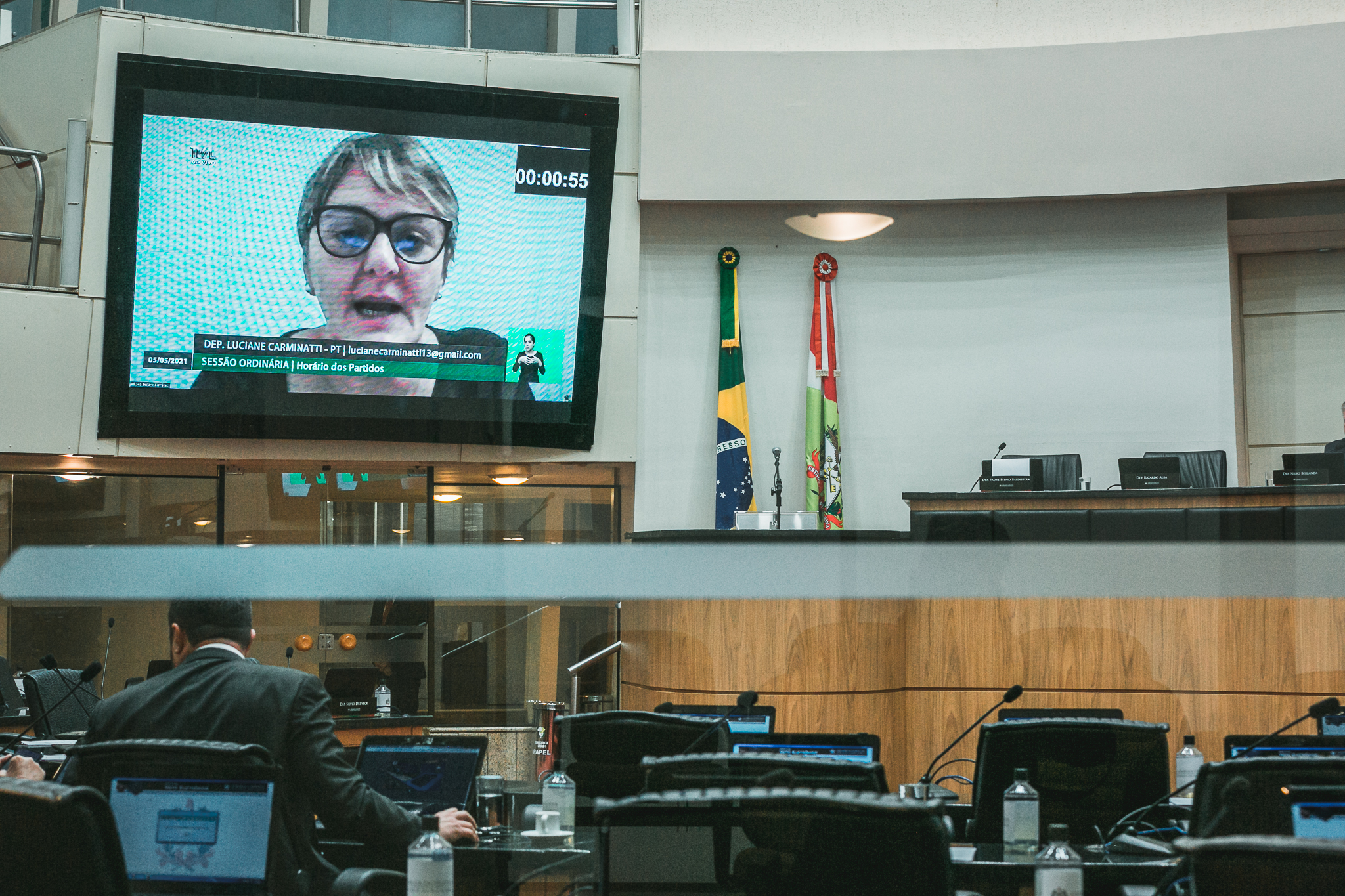 Deputada Luciane Carminatti (PT)