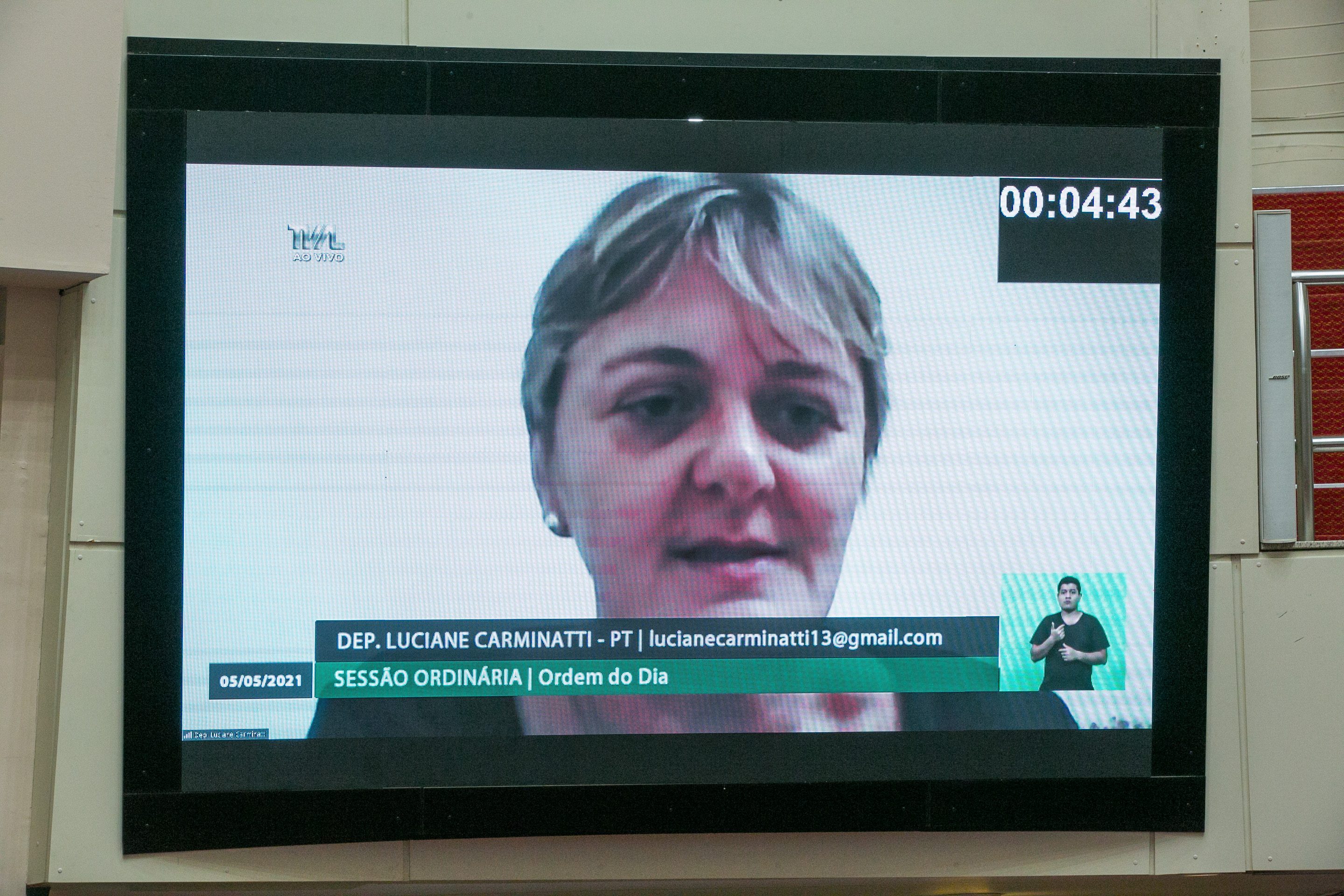 Deputada Luciane Carminatti (PT)