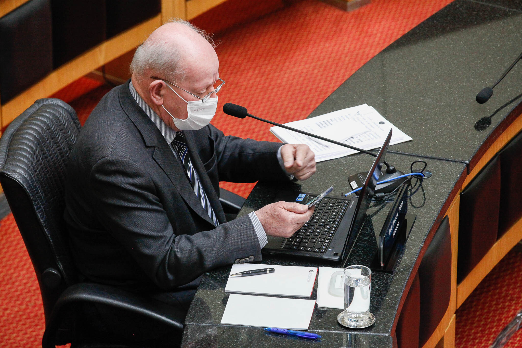 Deputado Marcos Vieira criticou divulgação dos telefones dos deputados que compõem o tribunal