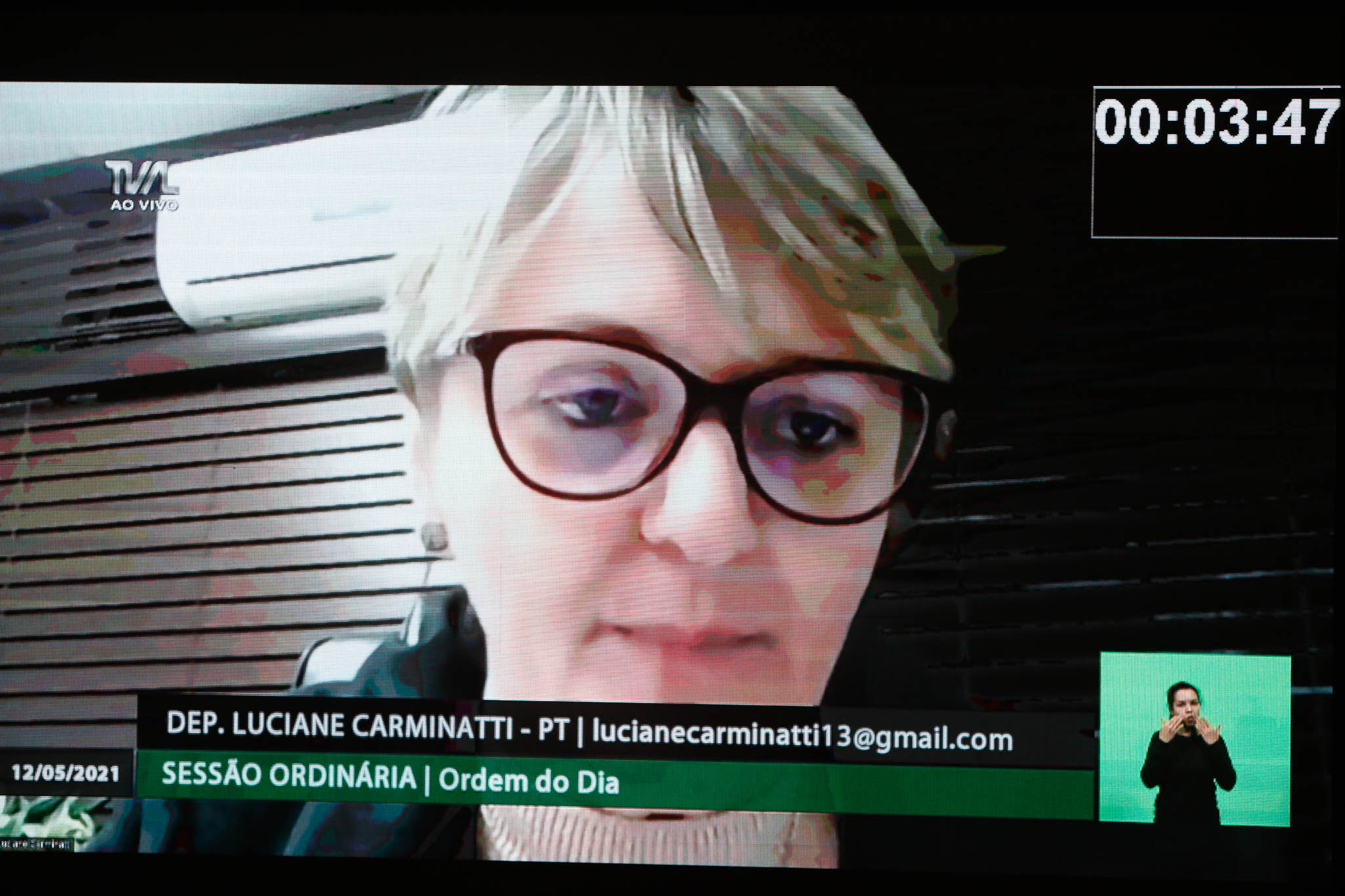 Deputada Luciane Carminatti (PT)