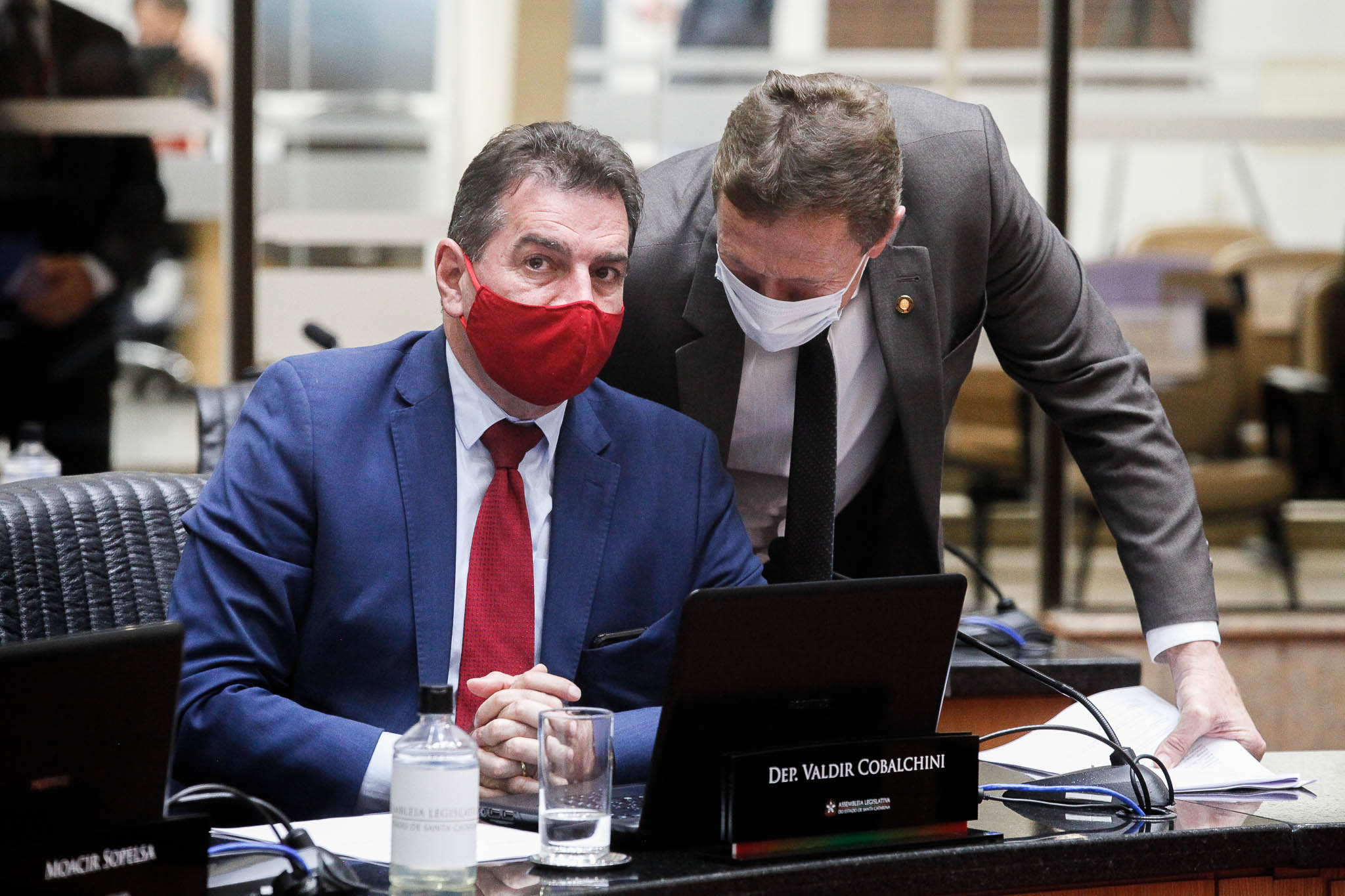 Deputado Valdir Cobalchini (MDB), Deputado Volnei Weber (MDB)