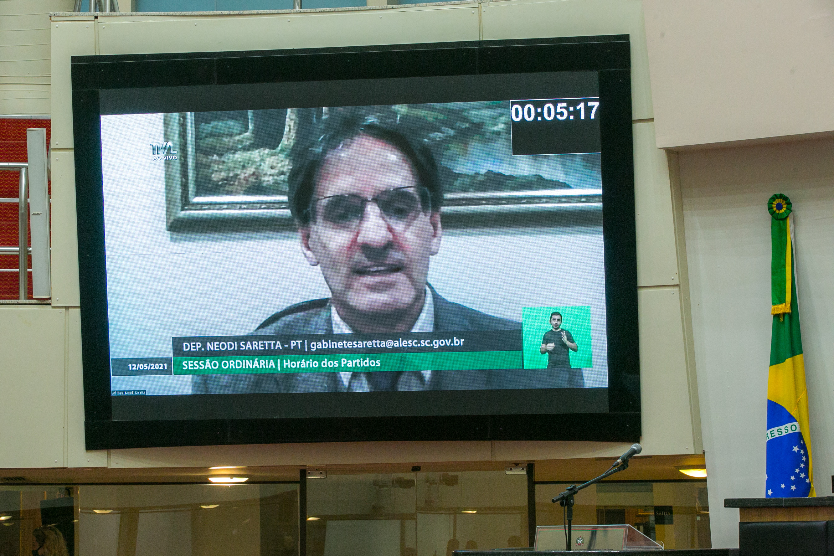 Deputado Neodi Saretta (PT)