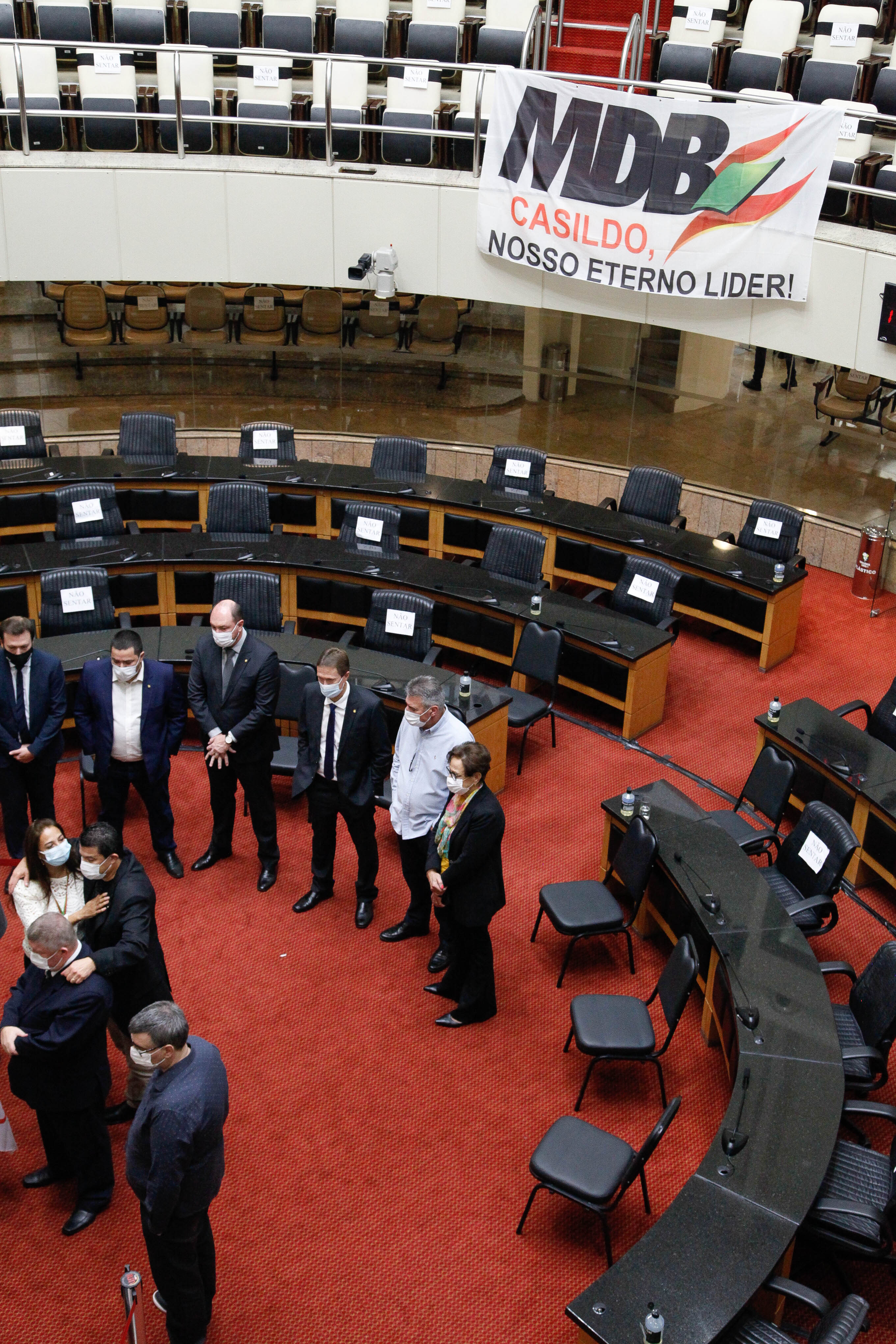 Velório do ex-governador Casildo Maldaner
