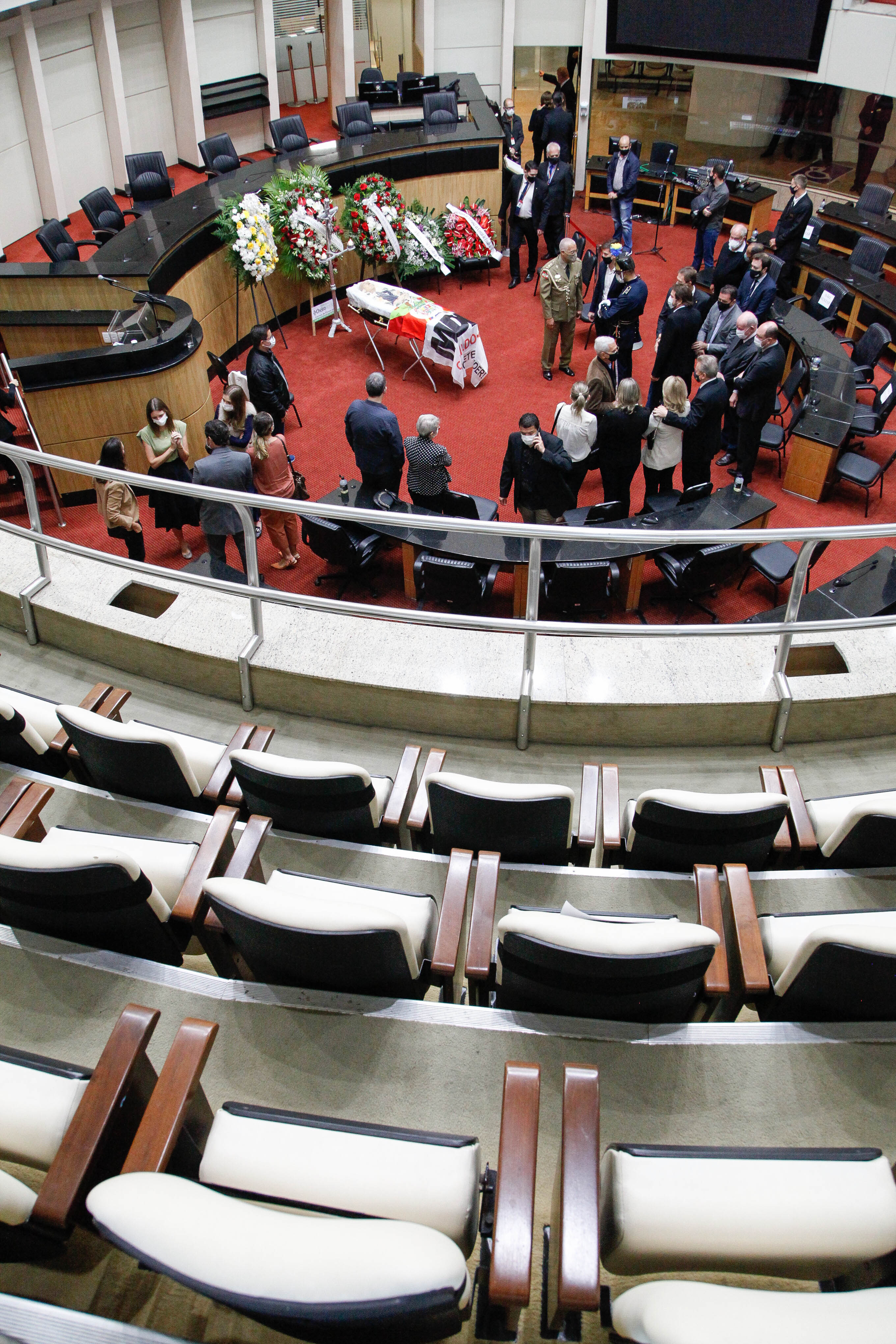 Velório do ex-governador Casildo Maldaner
