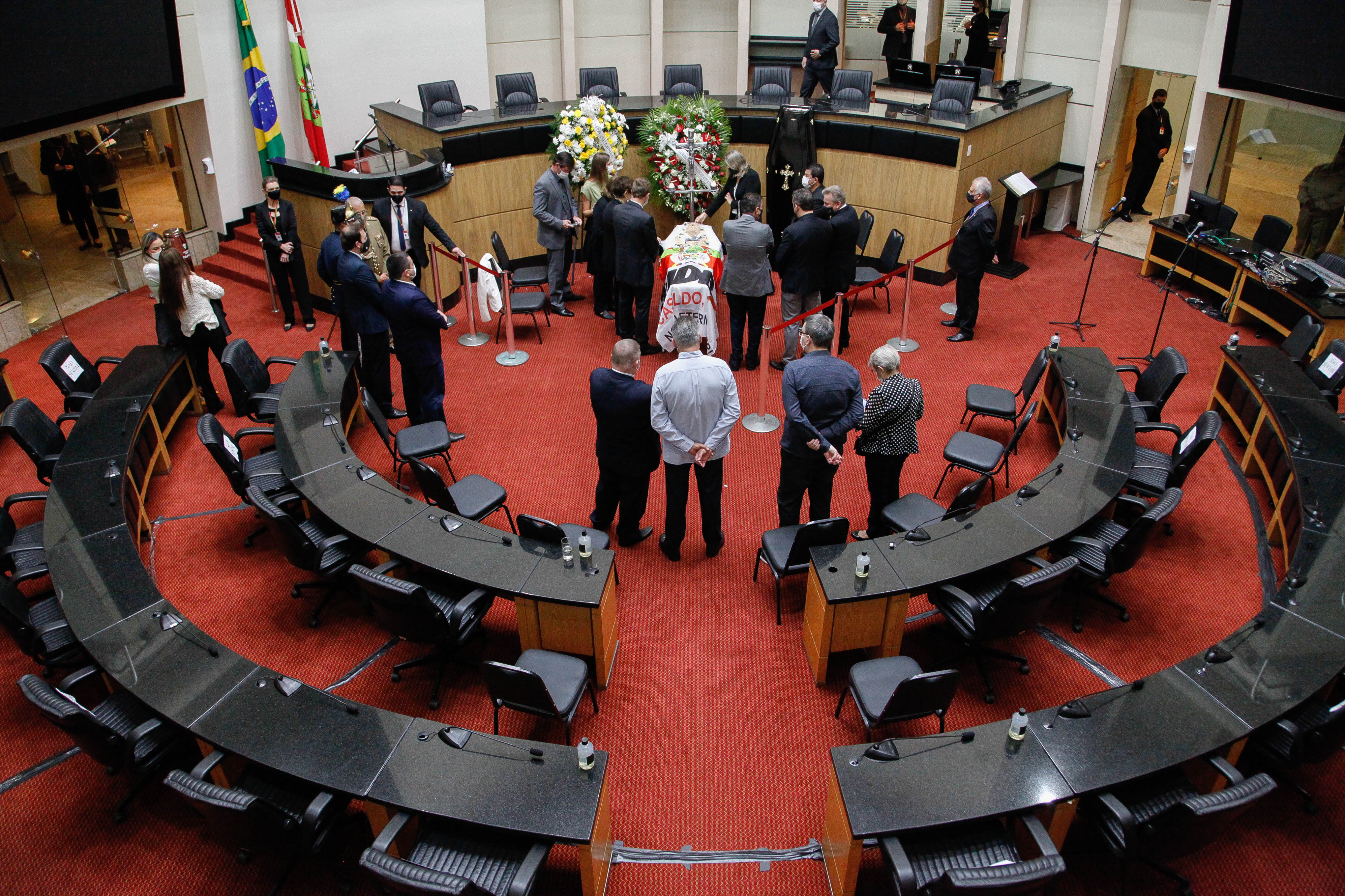 Velório do ex-governador Casildo Maldaner