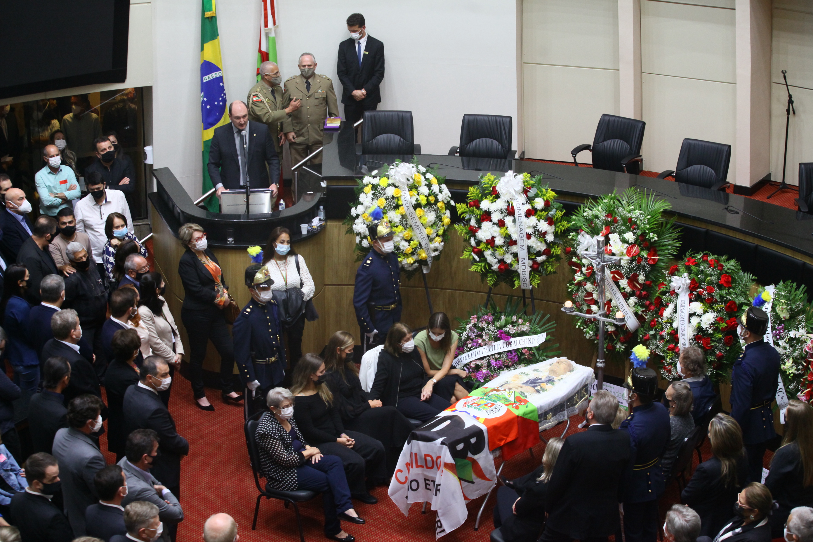 Velório do ex-governador Casildo Maldaner