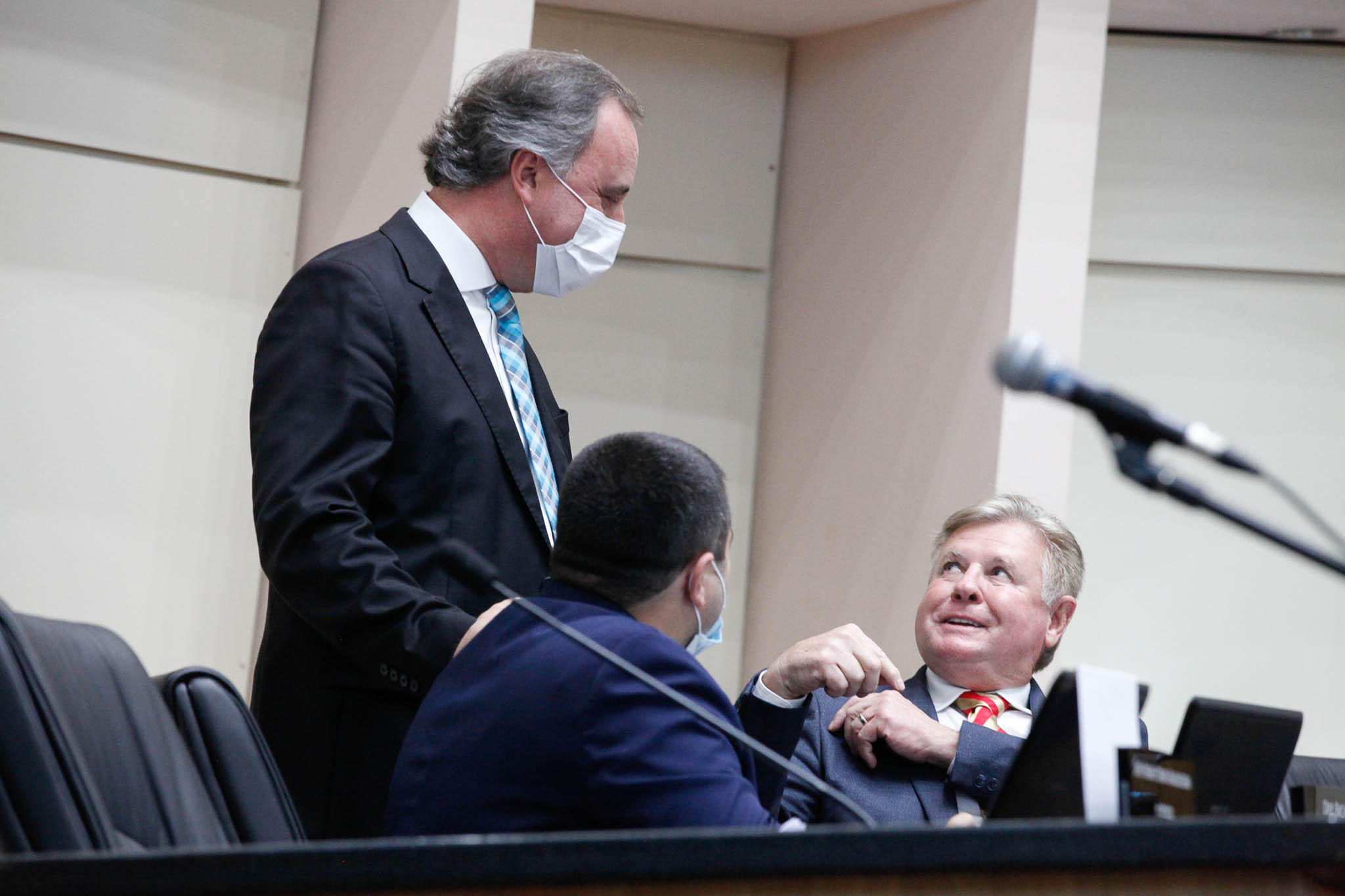 Deputado Ricardo Alba (PSL), Deputado Kennedy Nunes (PSD), Deputado Nilso Berlanda (PL)