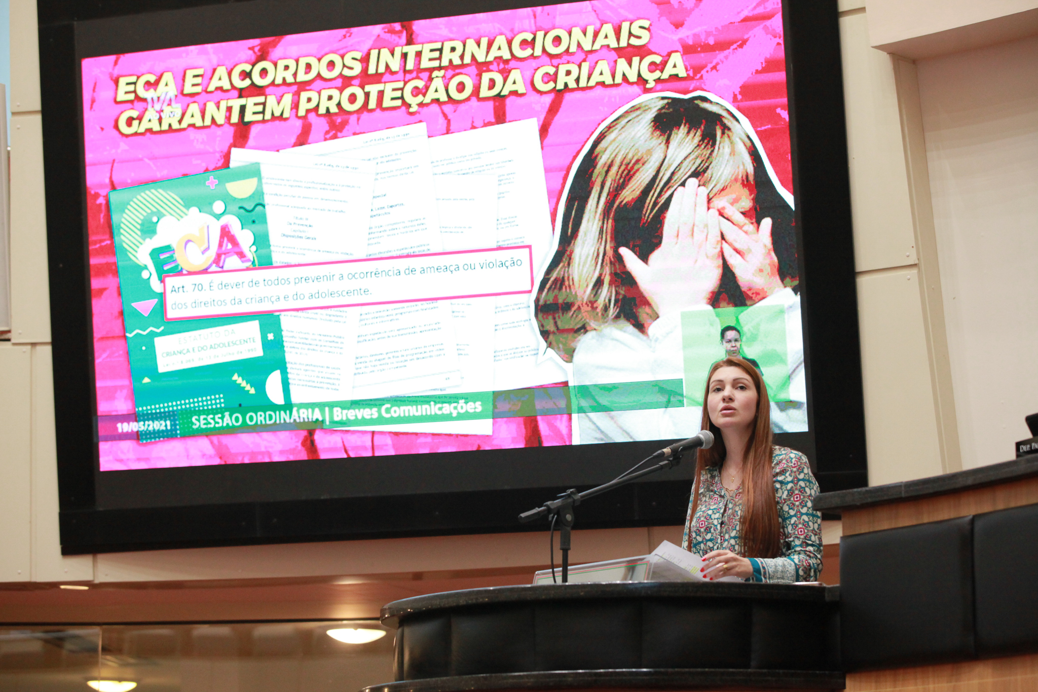 Deputada Ana Caroline Campagnolo (PSL)