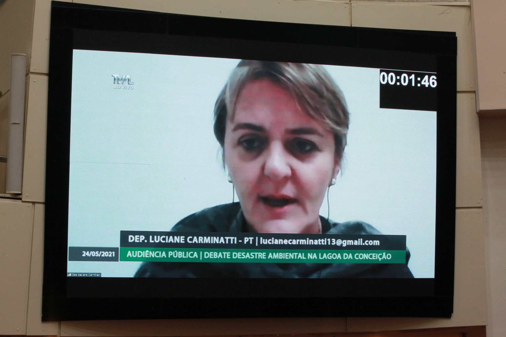 Deputada Luciane Carminatti (PT)
