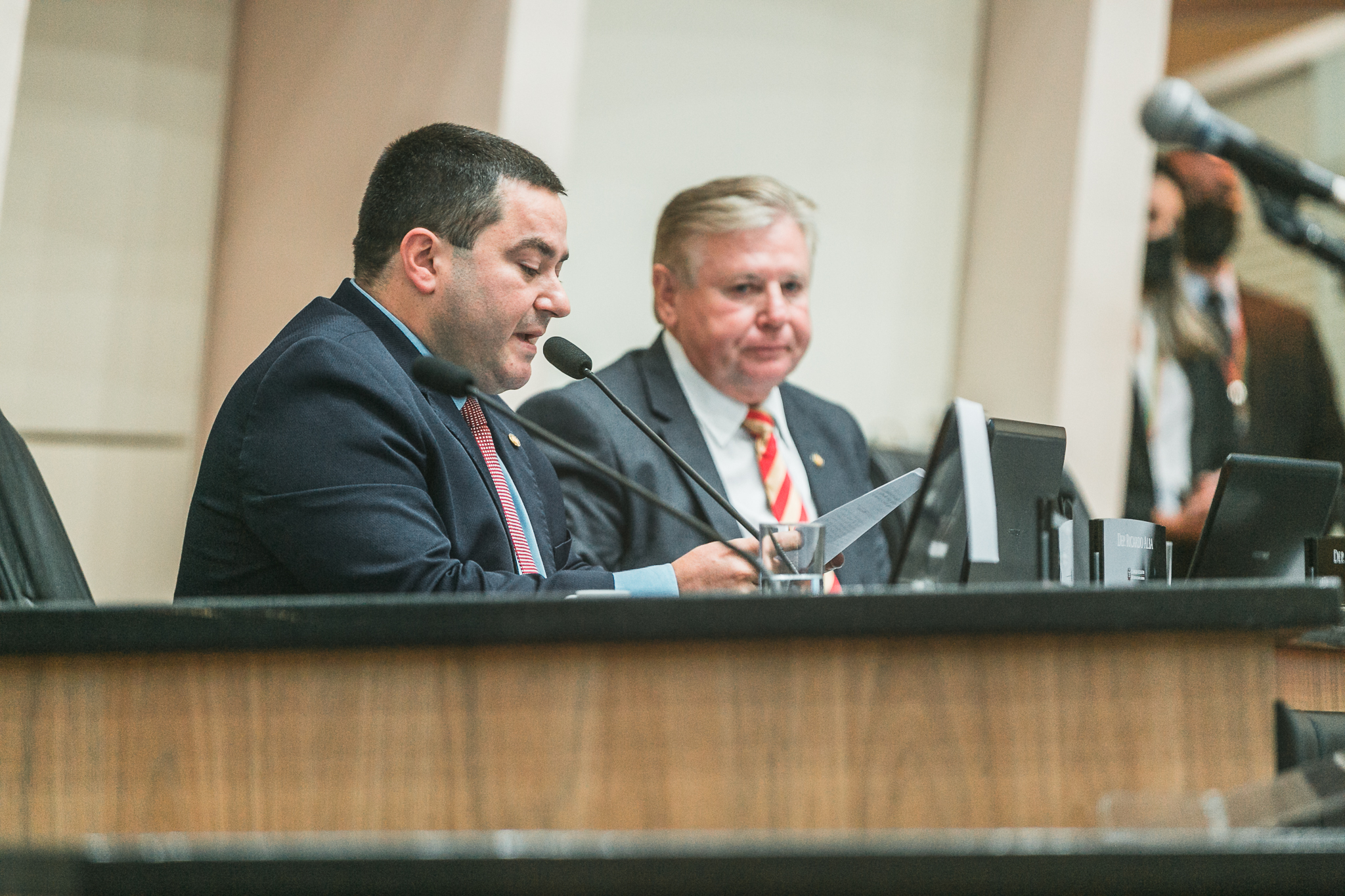 Deputado Ricardo Alba (PSL) - Deputado Nilso Berlanda (PL)