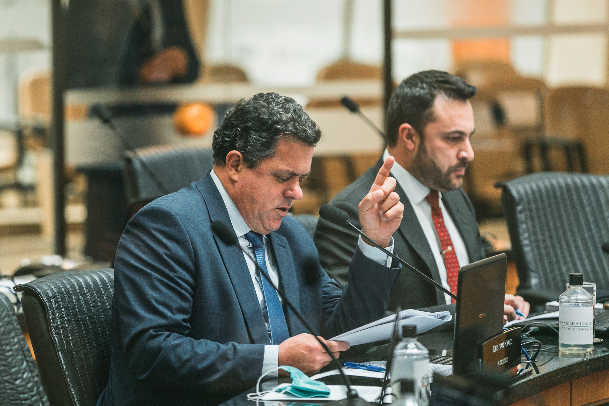 Deputado Ivan Natz (PL) - Deputado Marcius Machado (PL)