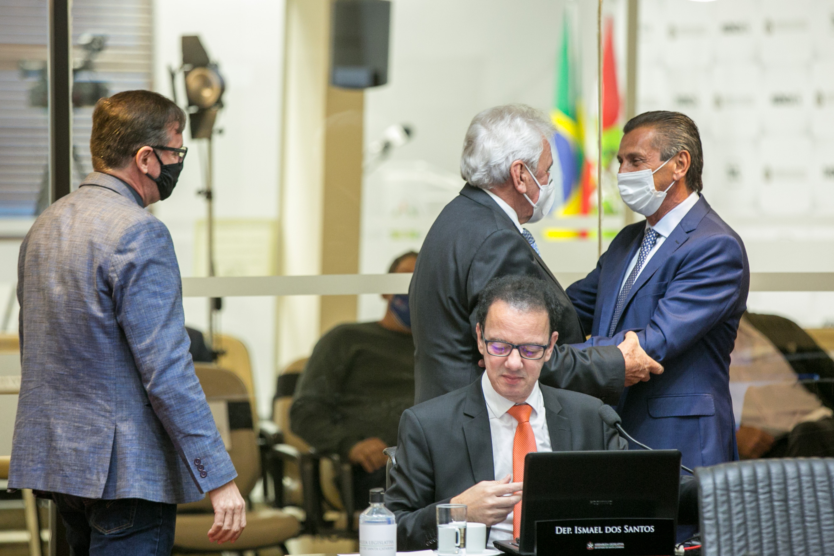 Deputado Moacir Sopelsa (MDB) e Deputado Julio Garcia (PSD)