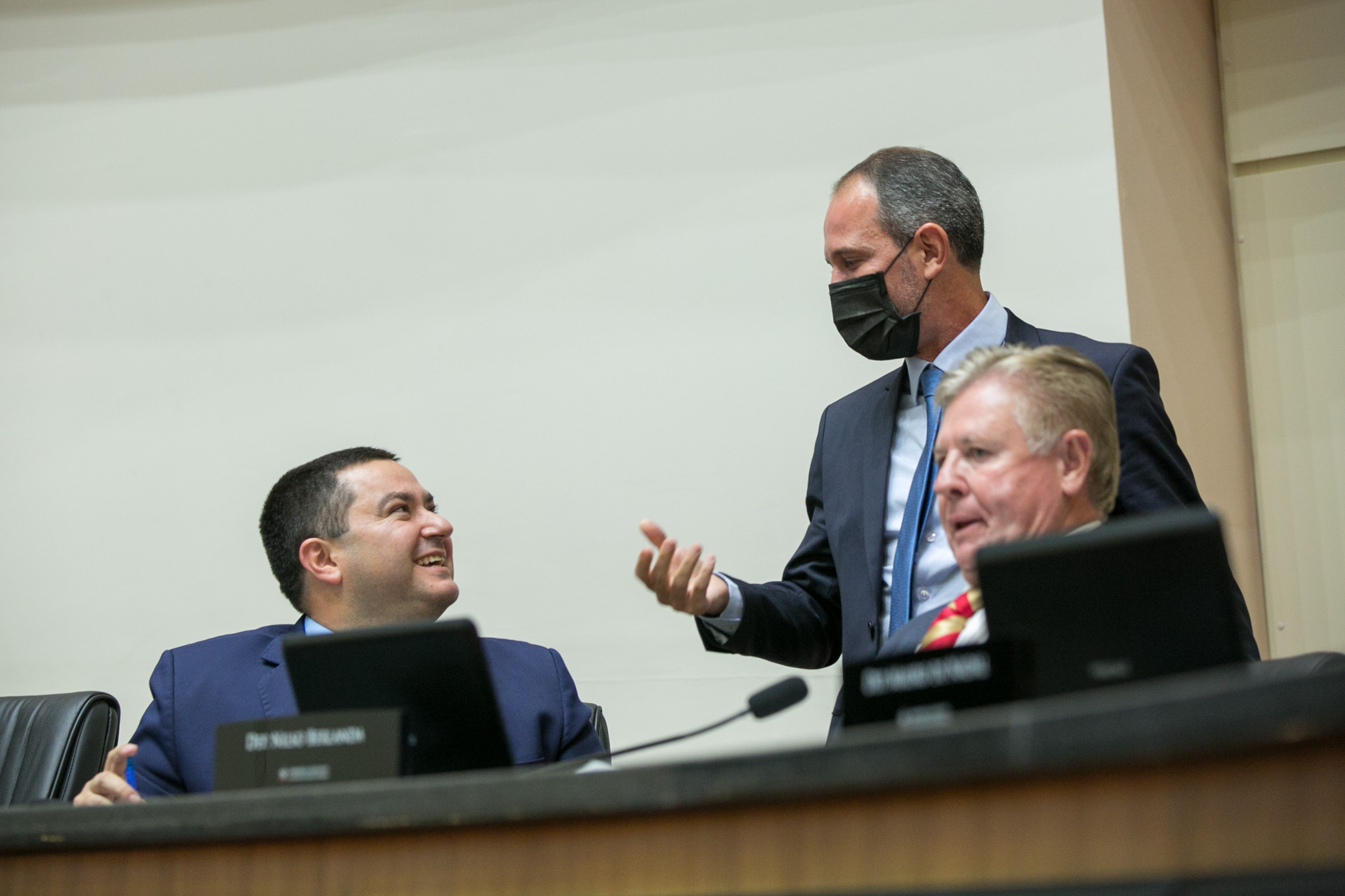 Deputado Ricardo Alba (PSL), Deputado Laércio Schuster (PSB) e Deputado Nilso Berlanda (PL)