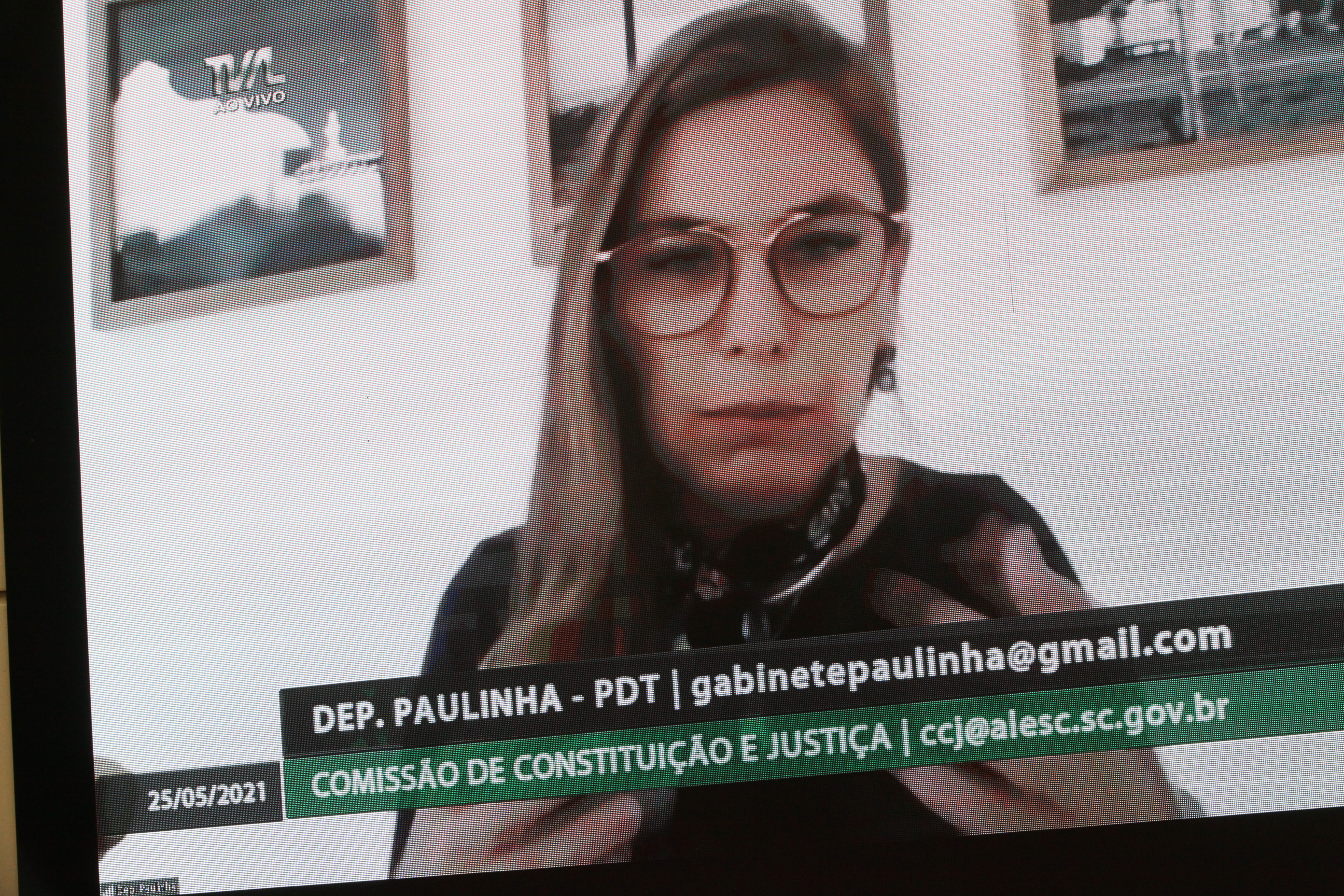 Comissão de Constituição e Justiça - Deputada Ana Paula da Silva (PDT)