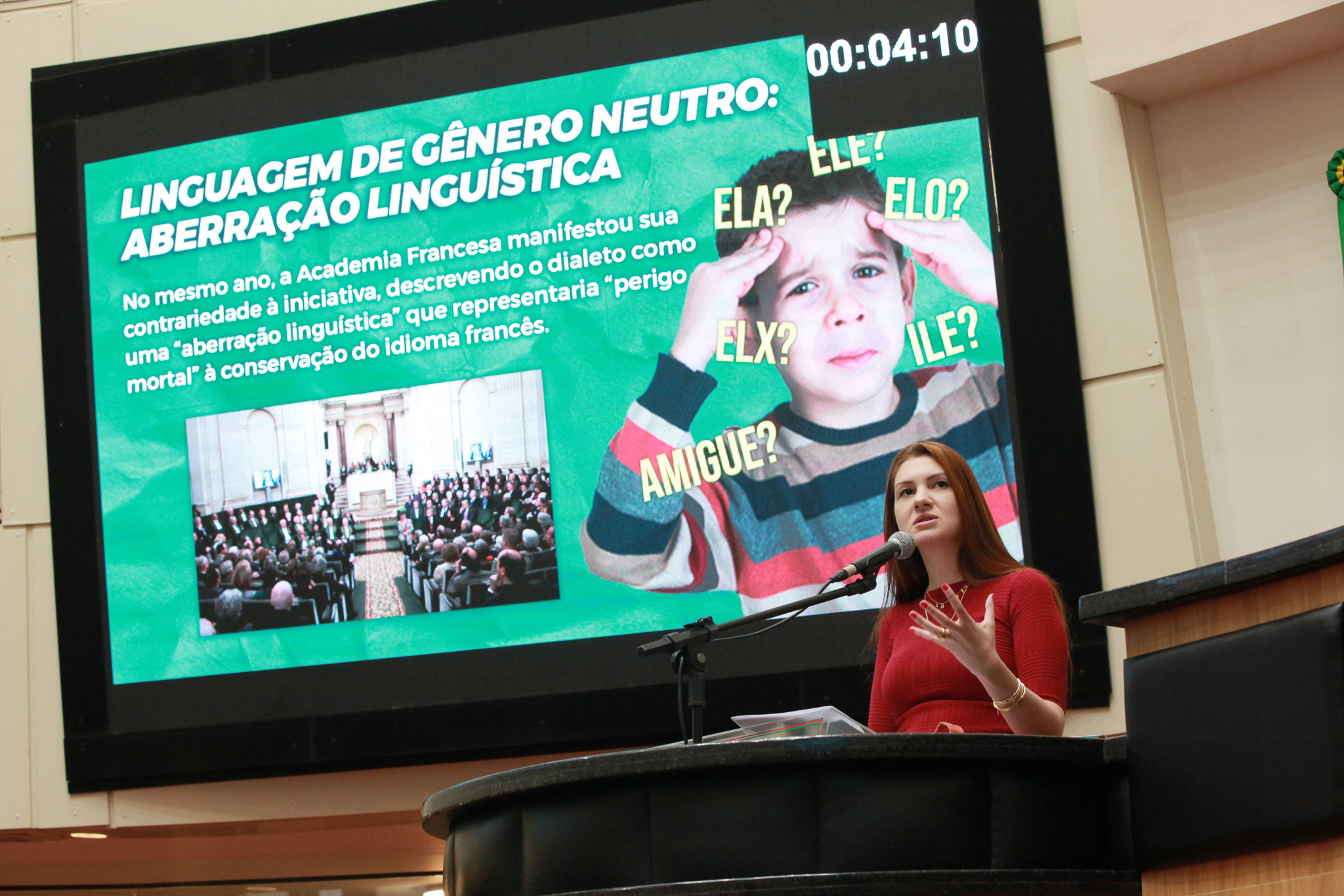 Deputada Ana Caroline Campagnolo (PSL)