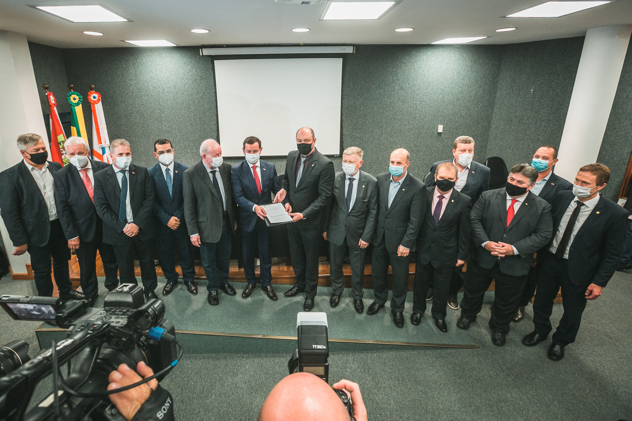 Reunião para Entrega de Projetos do Executivo