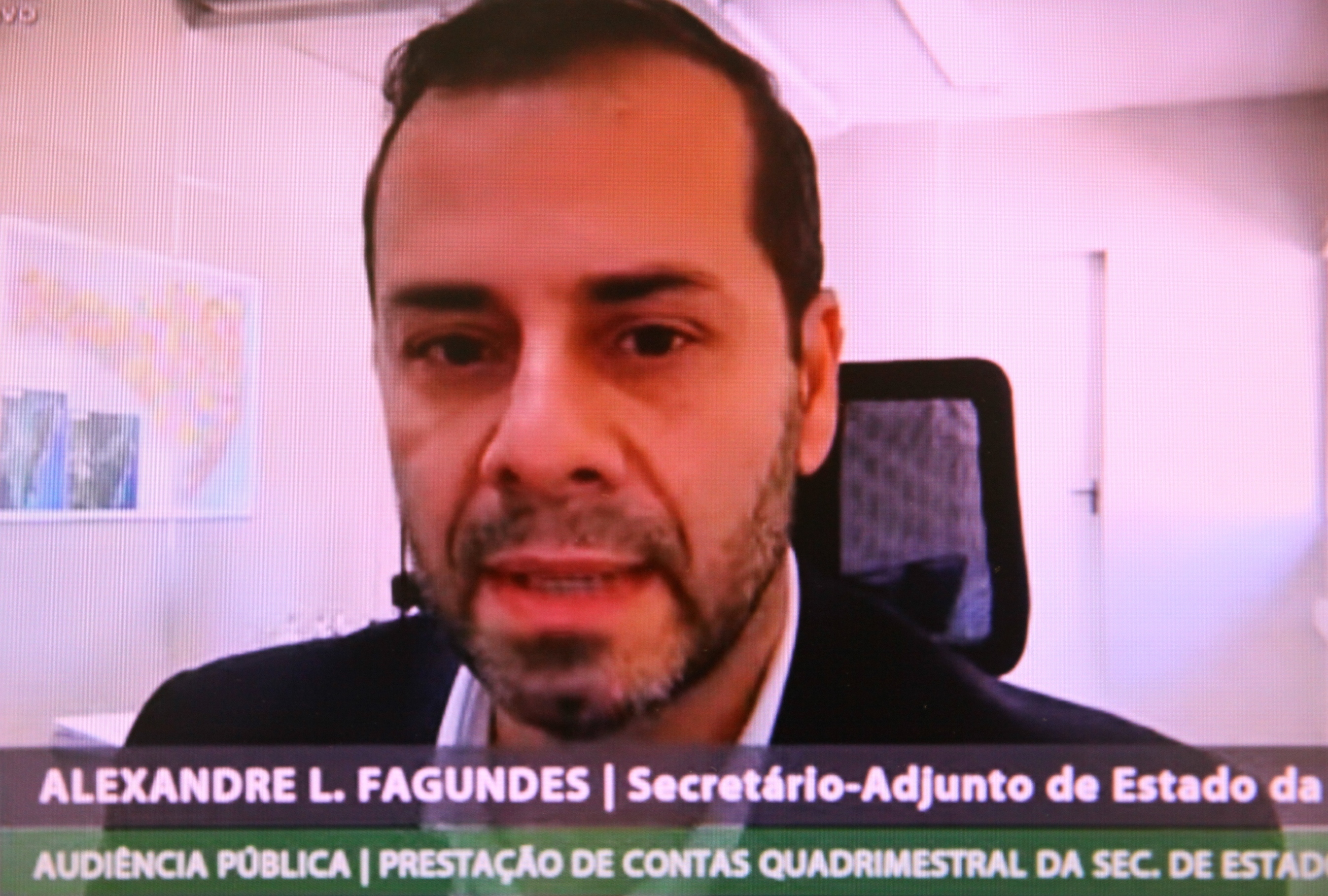 Comissão de Saúde - Alexandre Lencina Fagundes, secretário-adjunto da Secretaria de Estado da Saúde (SES)