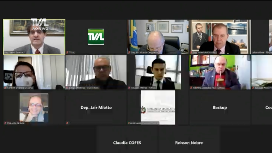 Possibilidade de terceira onda de Covid foi debatida na audiência pública de prestação de contas da Secretaria da Saúde