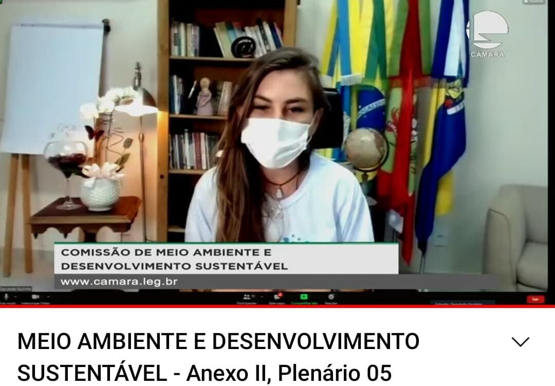 Paulinha defende a transformação da Reserva do Arvoredo em parque