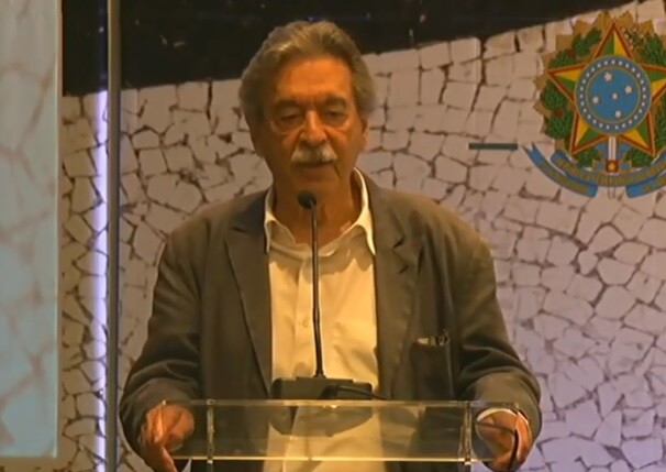 O arquiteto Paulo Mendes da Rocha, em imagem de 2017. FOTO: Reprodução/YouTube