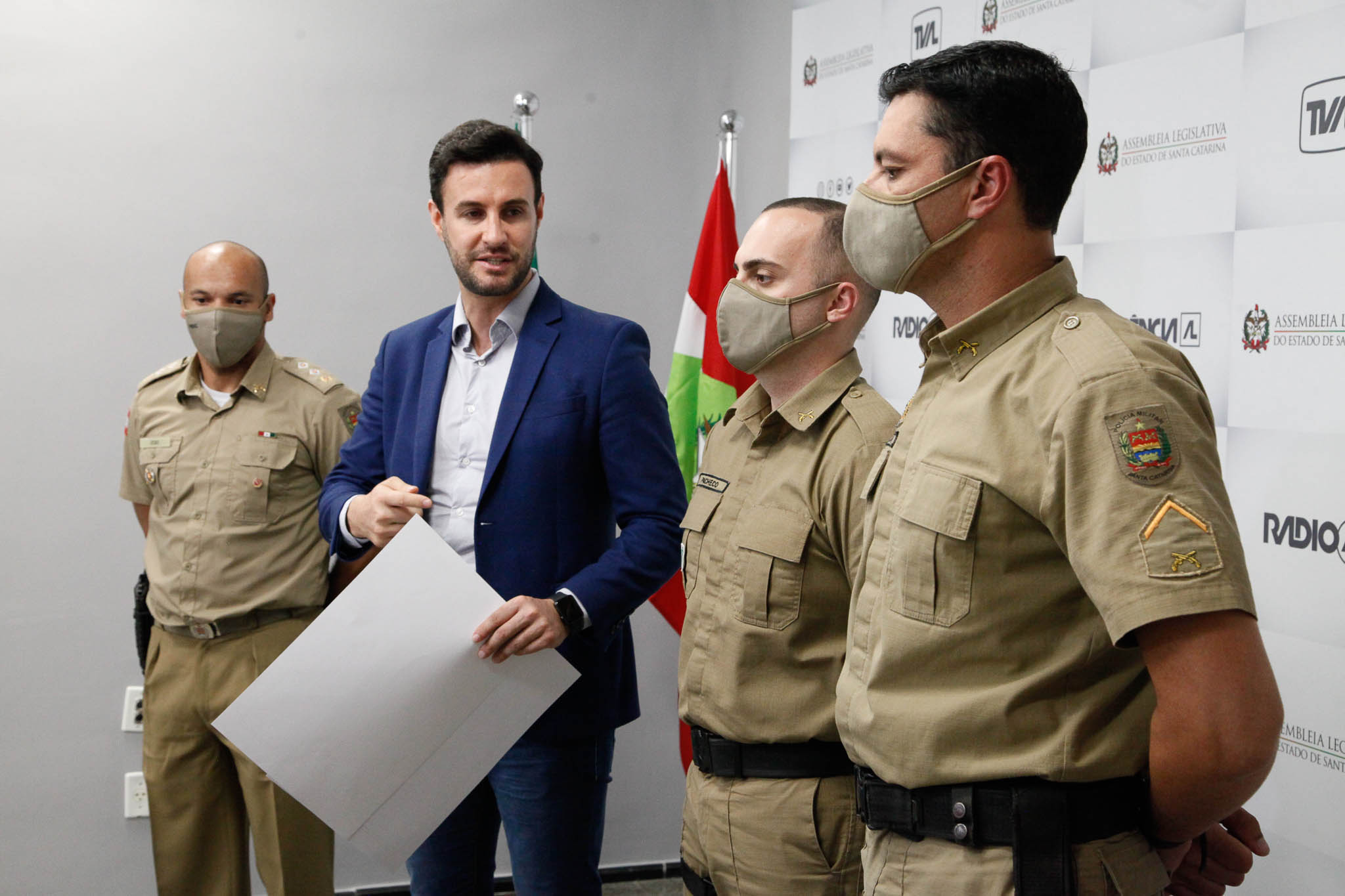 Deputado Felipe Estevão (PSL), Soldado Pacheco, Soldado Bortolini