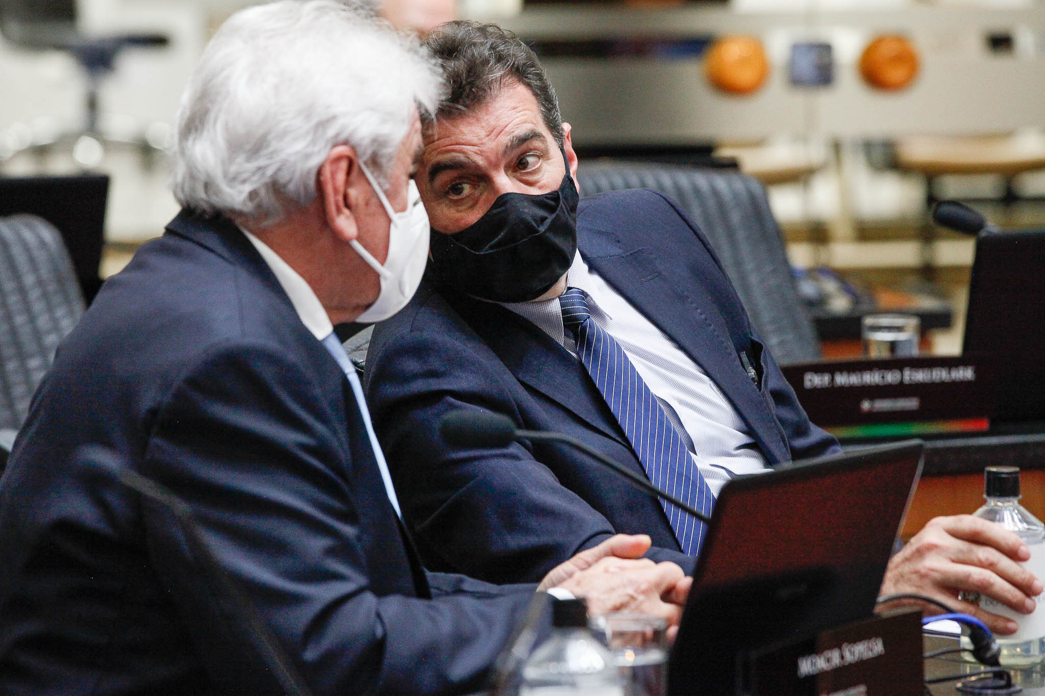 Deputado Moacir Sopelsa (MDB), Deputado Valdir Cobalchini (MDB)